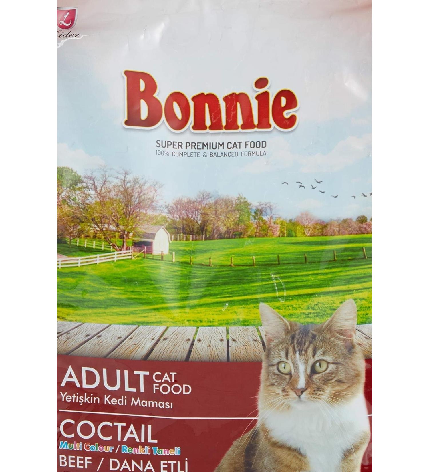 Bonnie Dry Cat Food Chicken Kitten 1.5 Kg