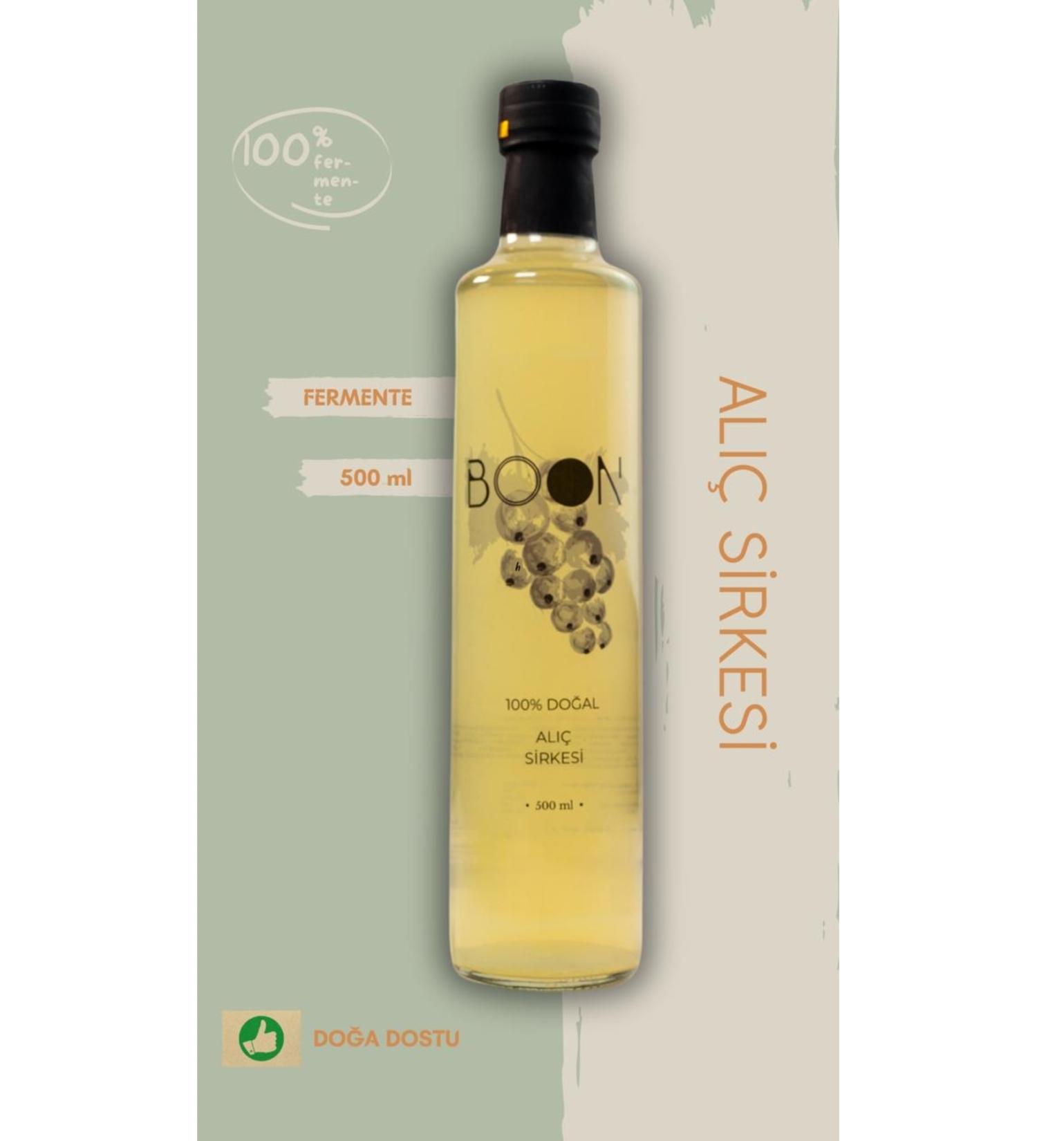 Boon Hawthorn Vinegar Natural Fermentation Drinkable Glass Bottle 500 ml