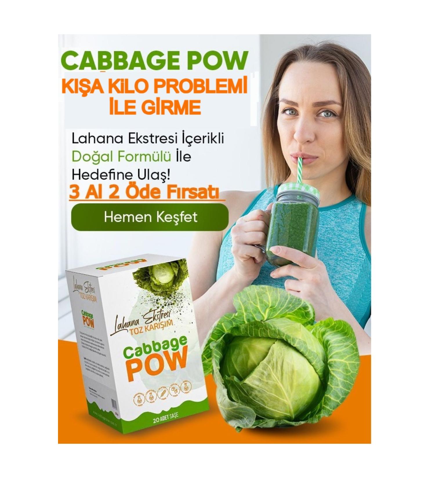 Cabbage Pow Cabbage Powder Cabbage Extract Detox Tea - Buy Online on GoSupps.com