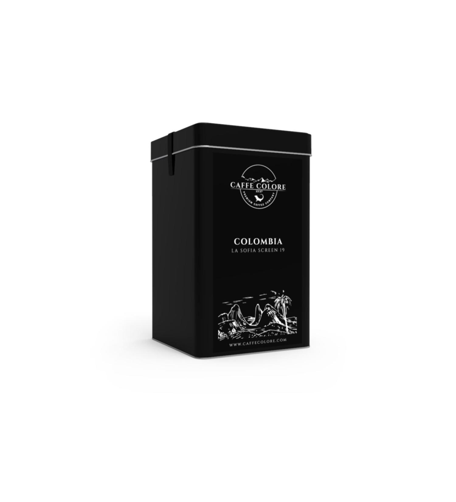 Caffe Colore Colombia Sofia Screen 19 Coffee Beans 250 gr / 1 Box