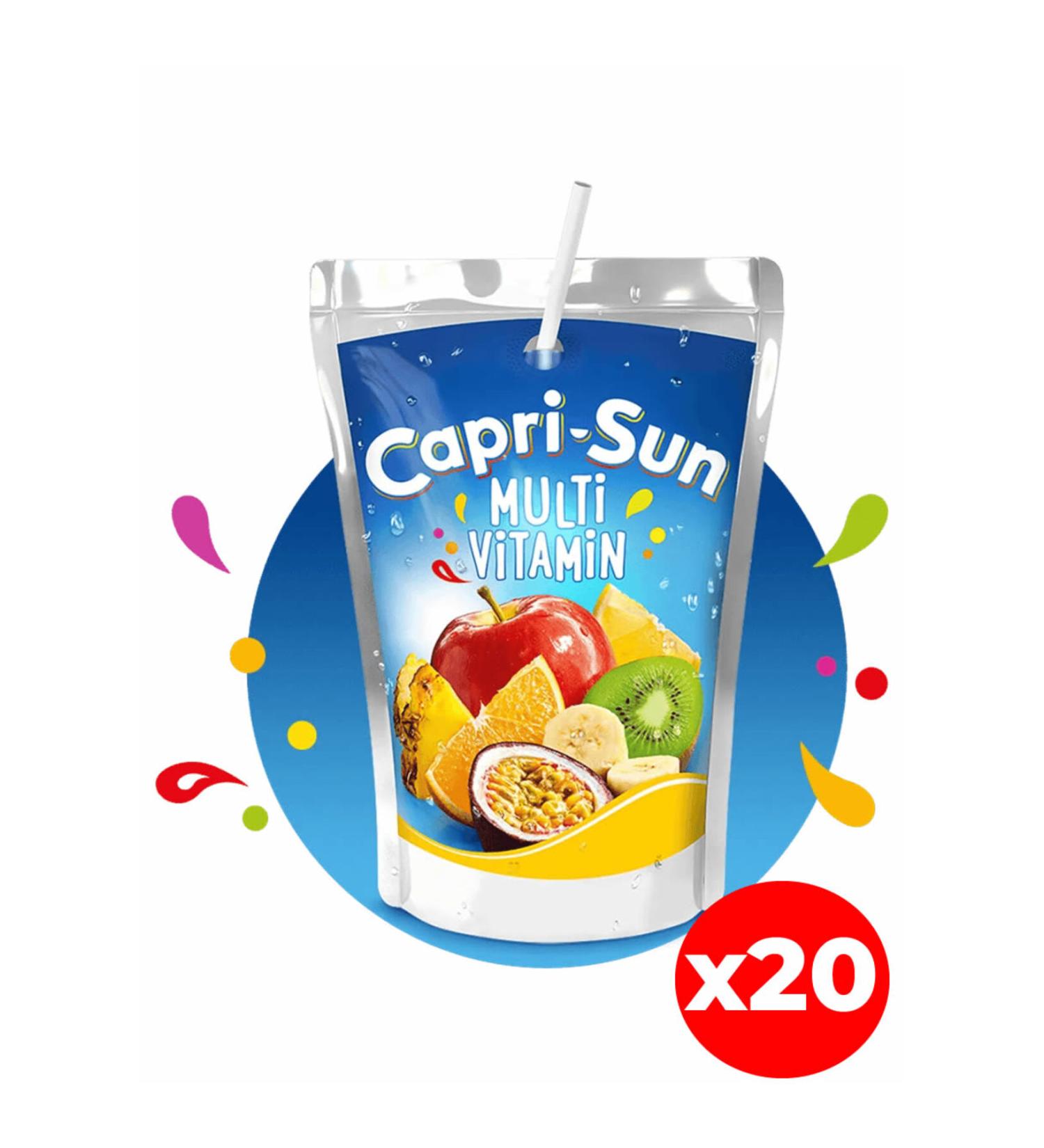 Capri - Sun Safari Fruits 20 Pieces Legendary Fruit Juice