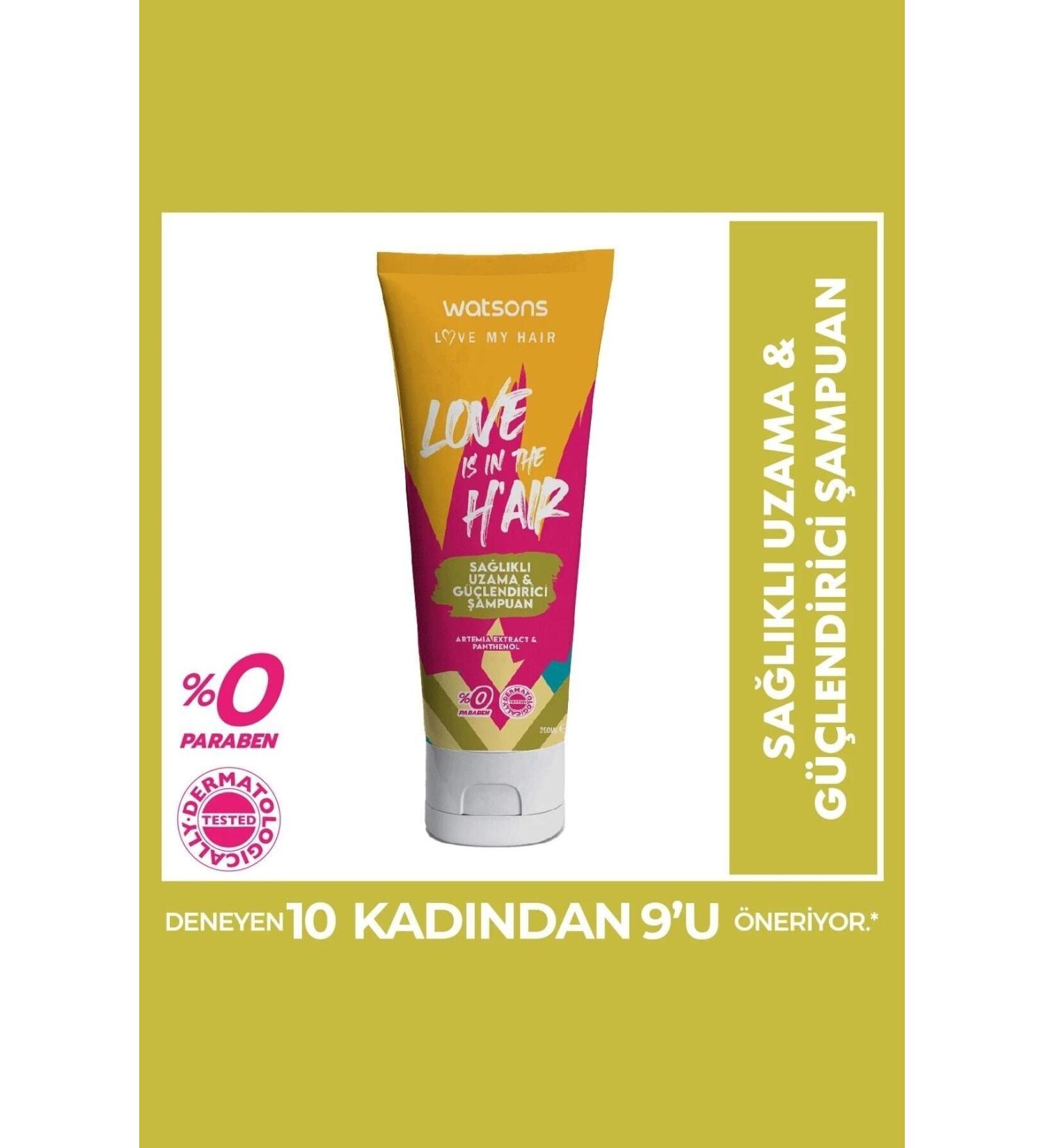 Watsons HEALTHY AND STRONG GROWING HAIR SHAMPOO 250ML CHARMS463