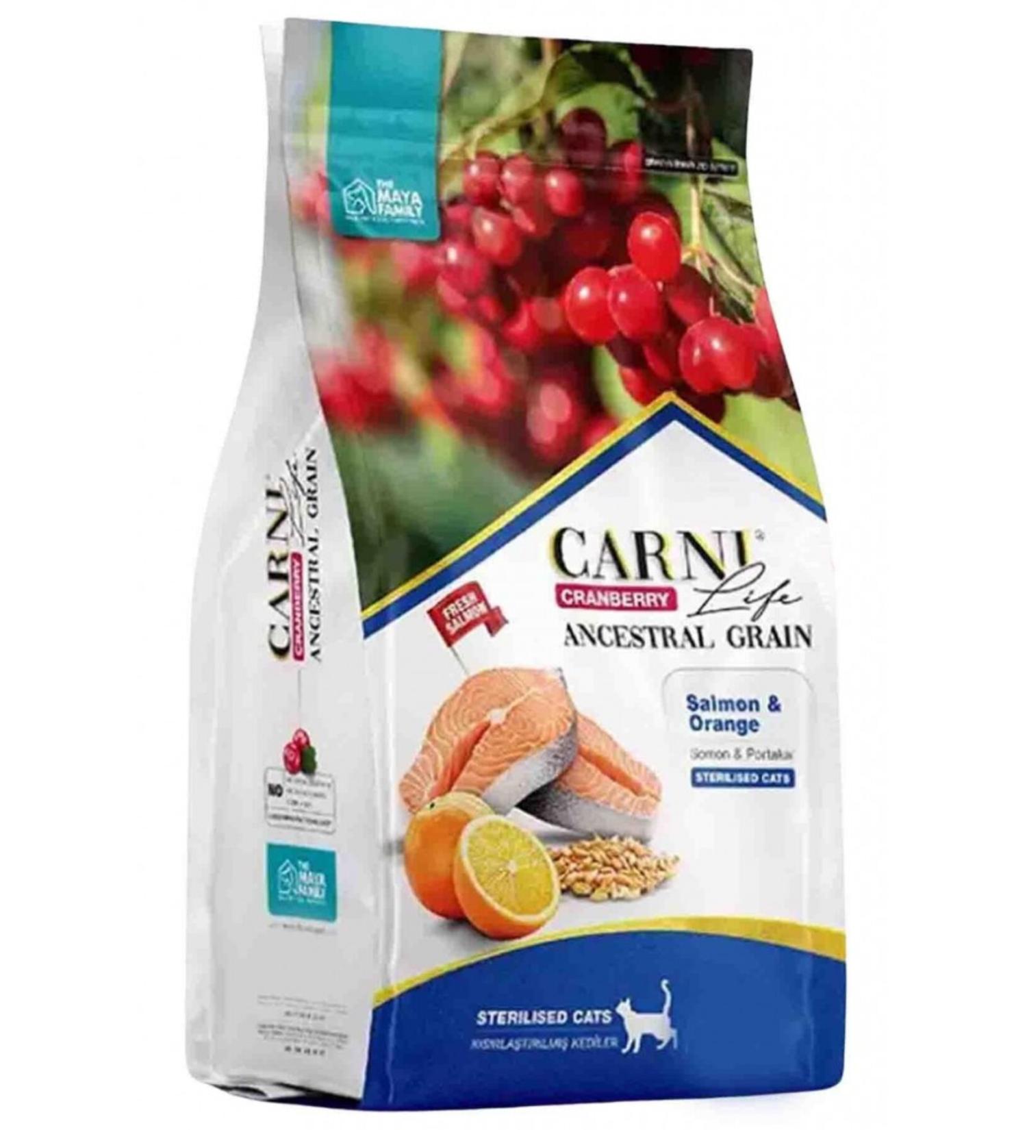 CARNI VET Carni Vet Kisir Fish and Orange Cat Food 10+2 kg