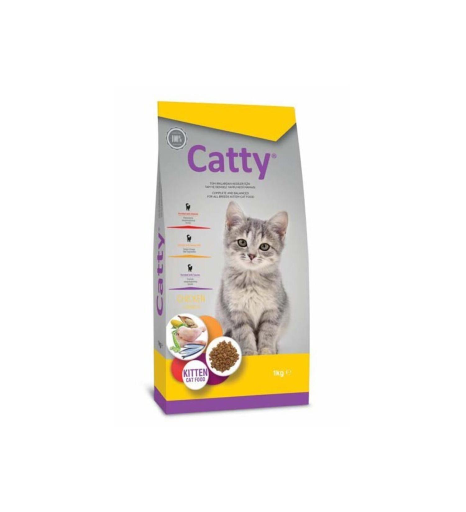 Catty Chicken Kitten Food 1 Kg