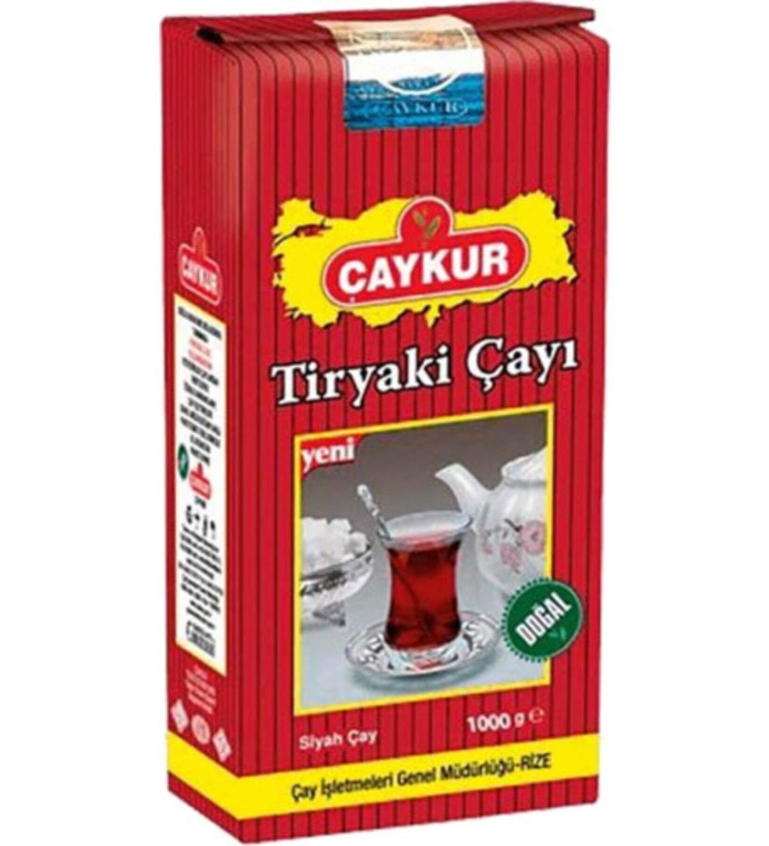 aykur Tiryaki Tea Red Package 1000 Gr X 4 Pieces