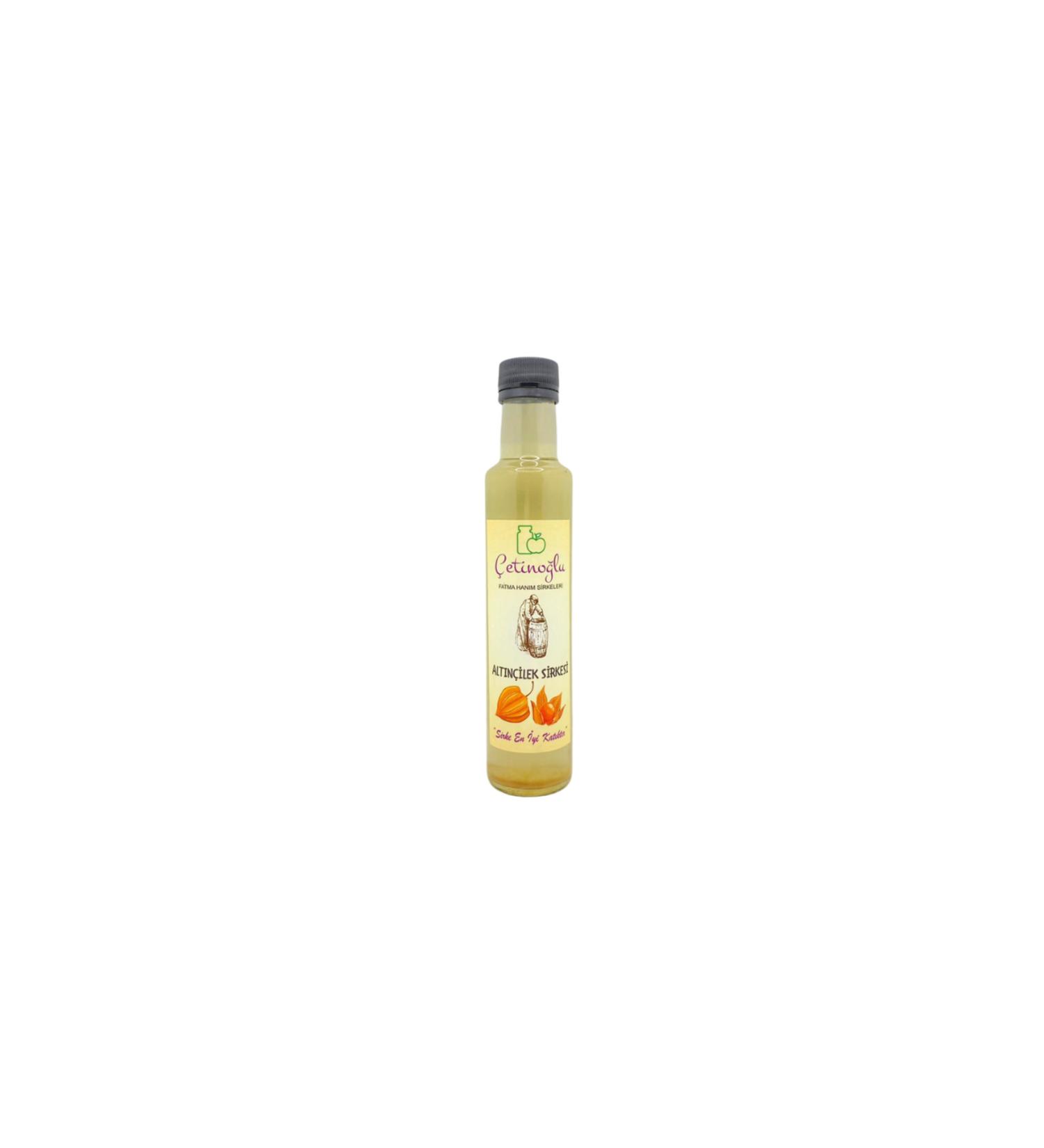 ET NO LU FATMA HANIM Quince Vinegar 500 Ml / Natural Fermentation in Oak Barrels
