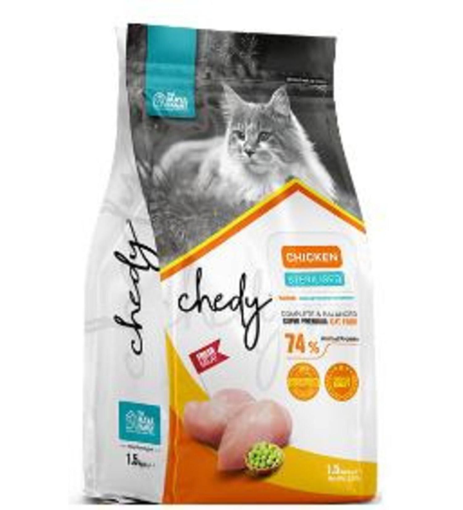Chedy Chicken Sterilized Cat Food 5 Kg - Buy Online on GoSupps.com