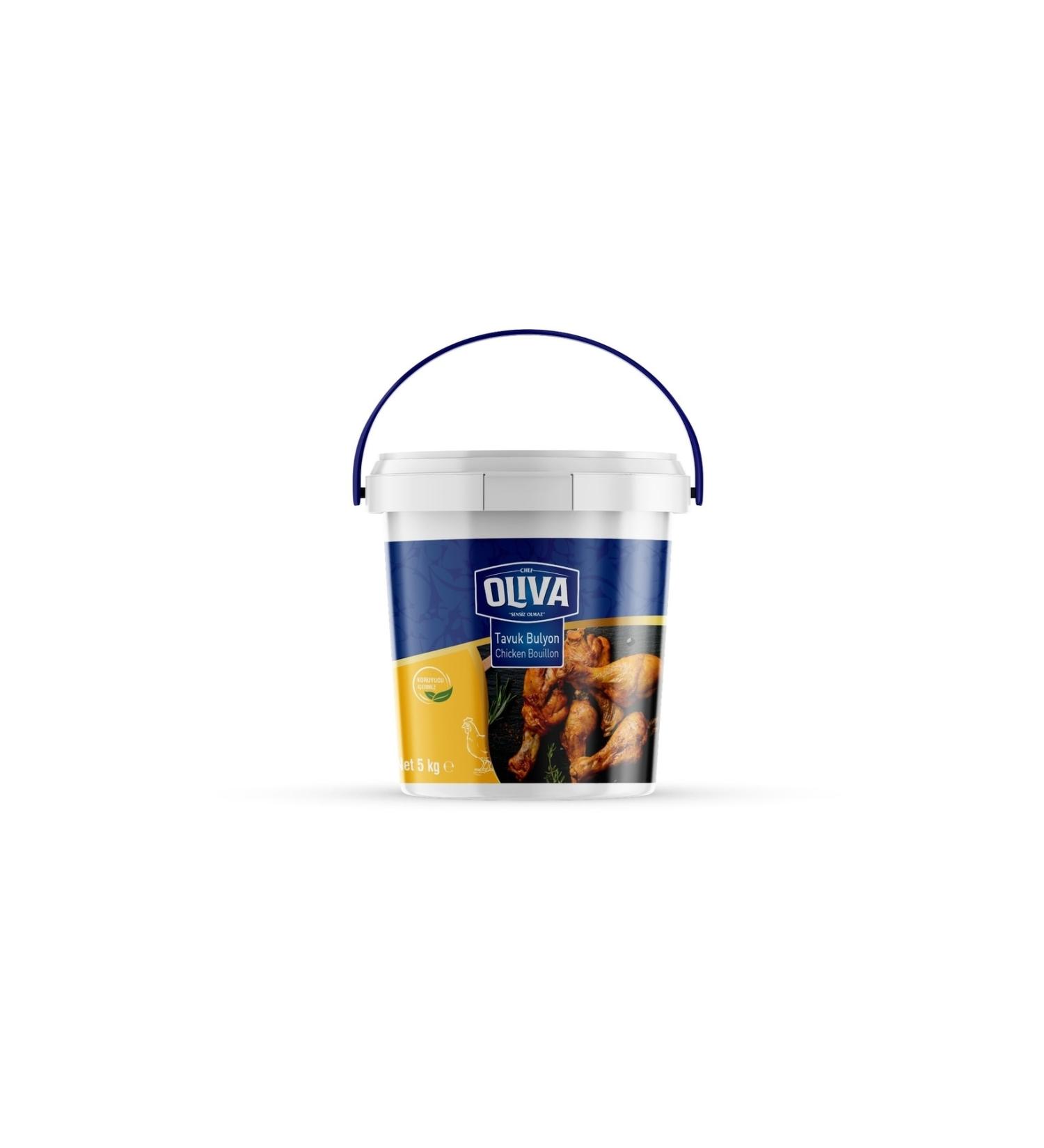 Chef Oliva Chicken Broth Powder Bouillon 5 Kg X 12 Pieces