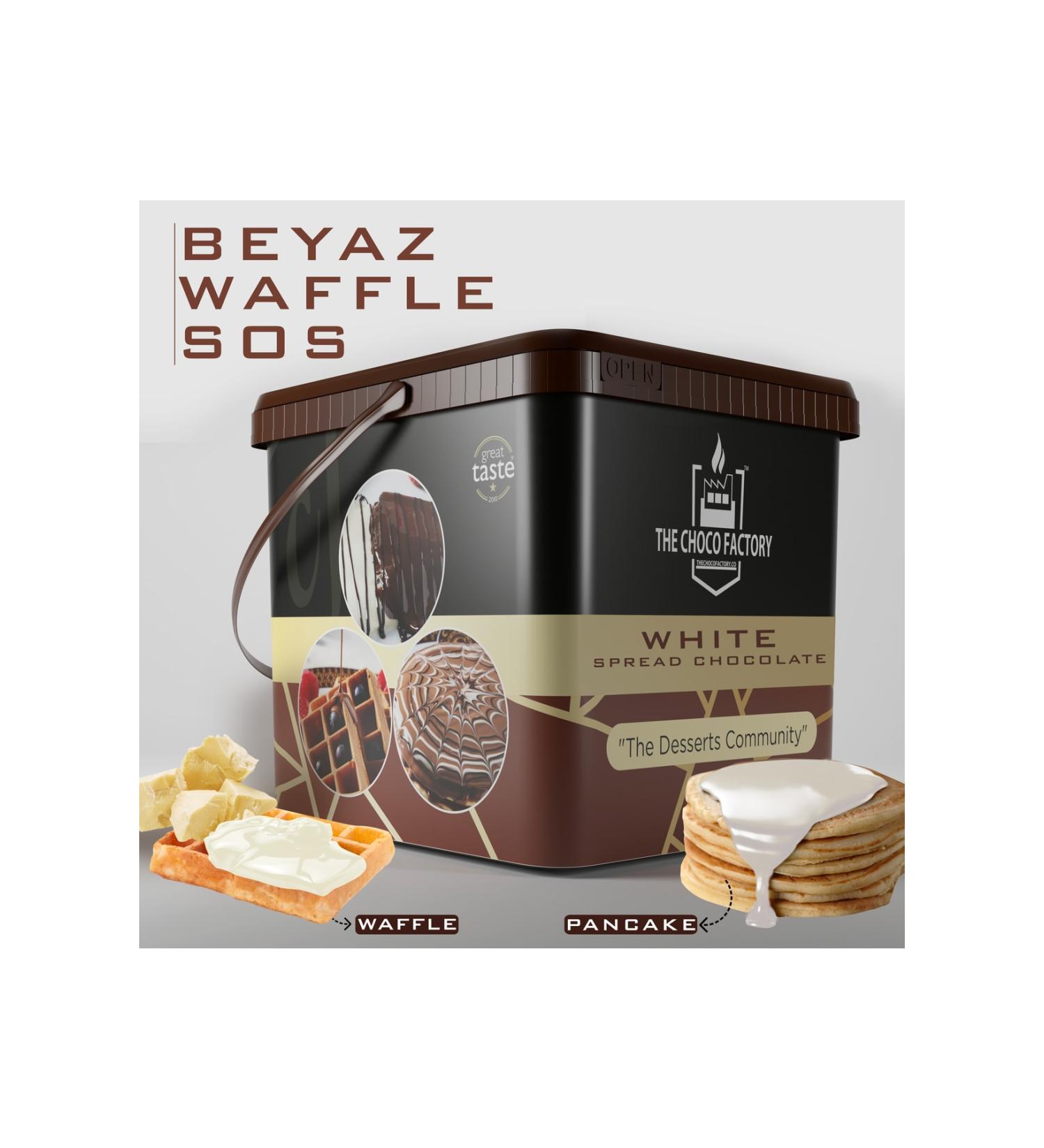 Chocoworld White Waffle Sauce 10kg