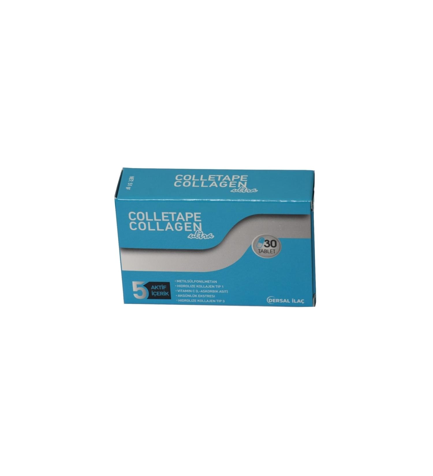 Collagen Ultra Colletape 30 Tablets - Buy Online on GoSupps.com