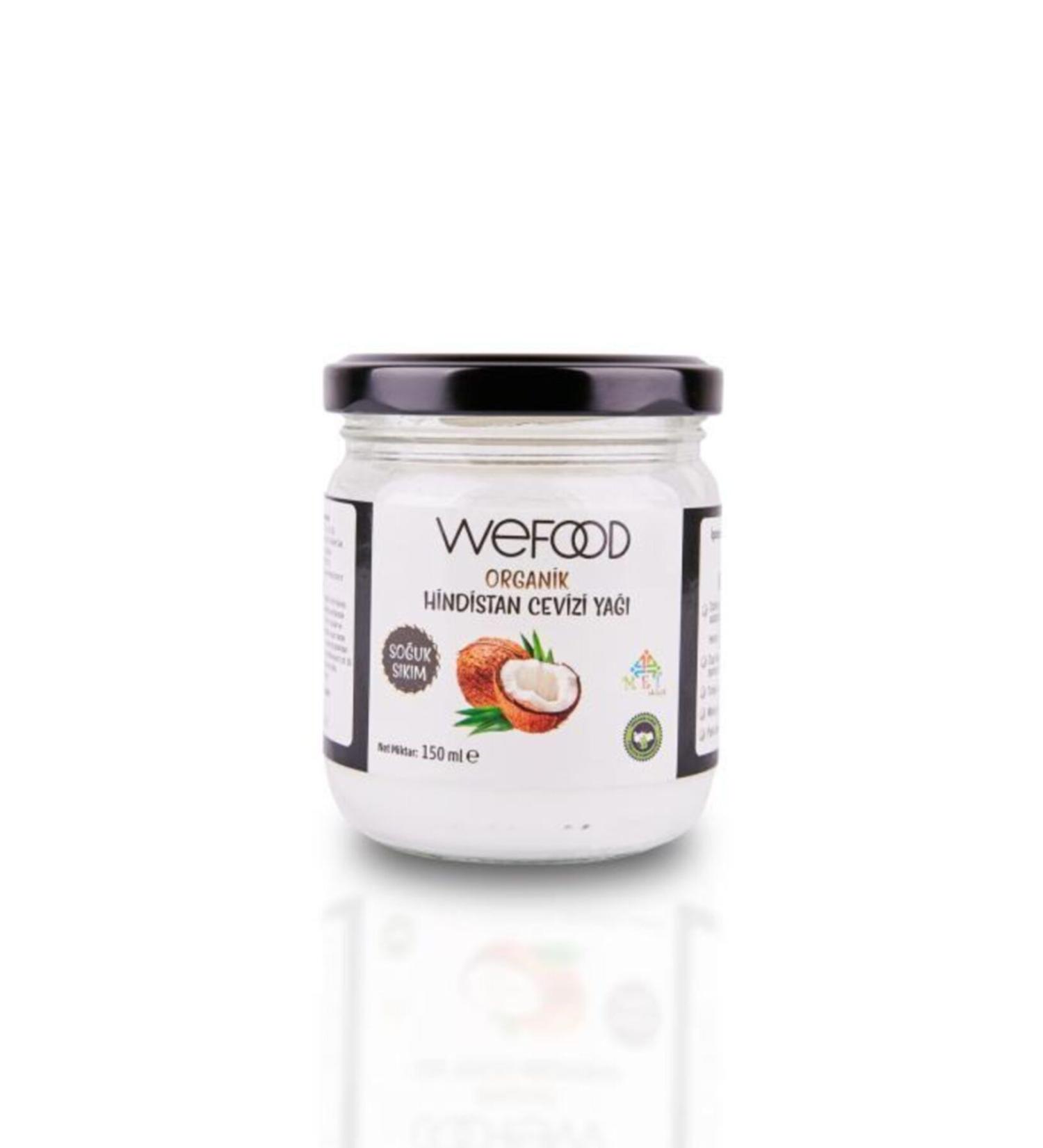 Wefood Organic Coconut Oil 300 ml (Cold Pressed)