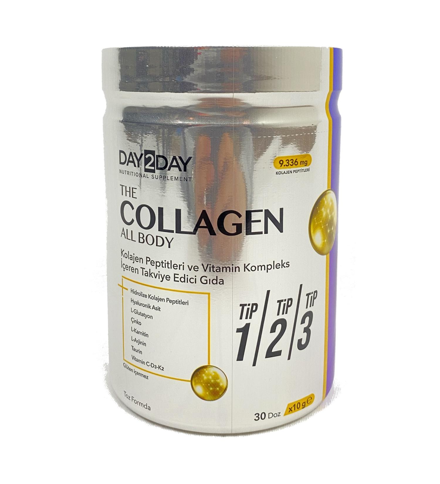 DAY2DAY Day 2 Day The Collagen All Body Powder 300 Gr
