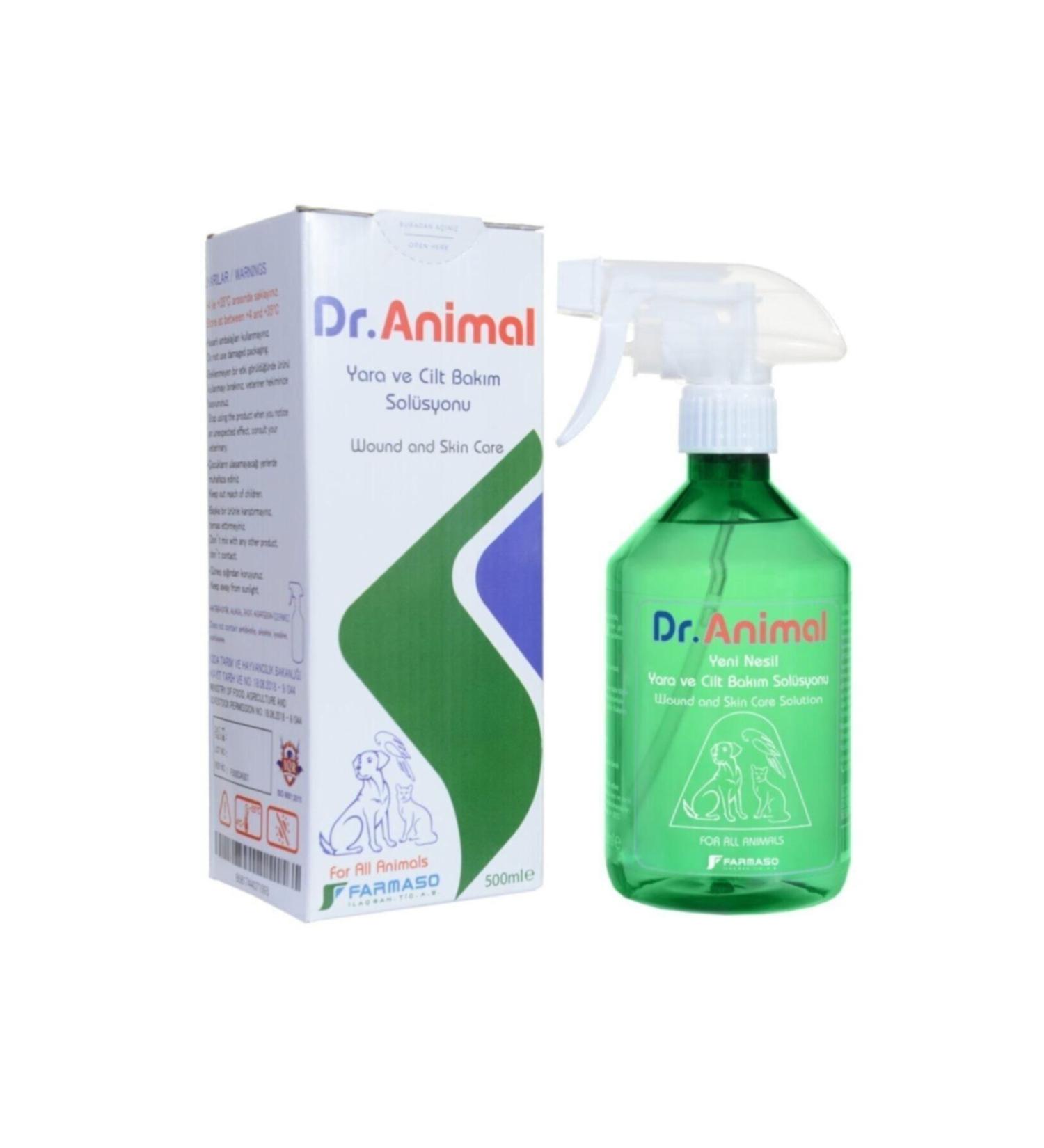 Dr. Animal Wound and Skin Care Solution 500 ml - Buy Online on GoSupps.com