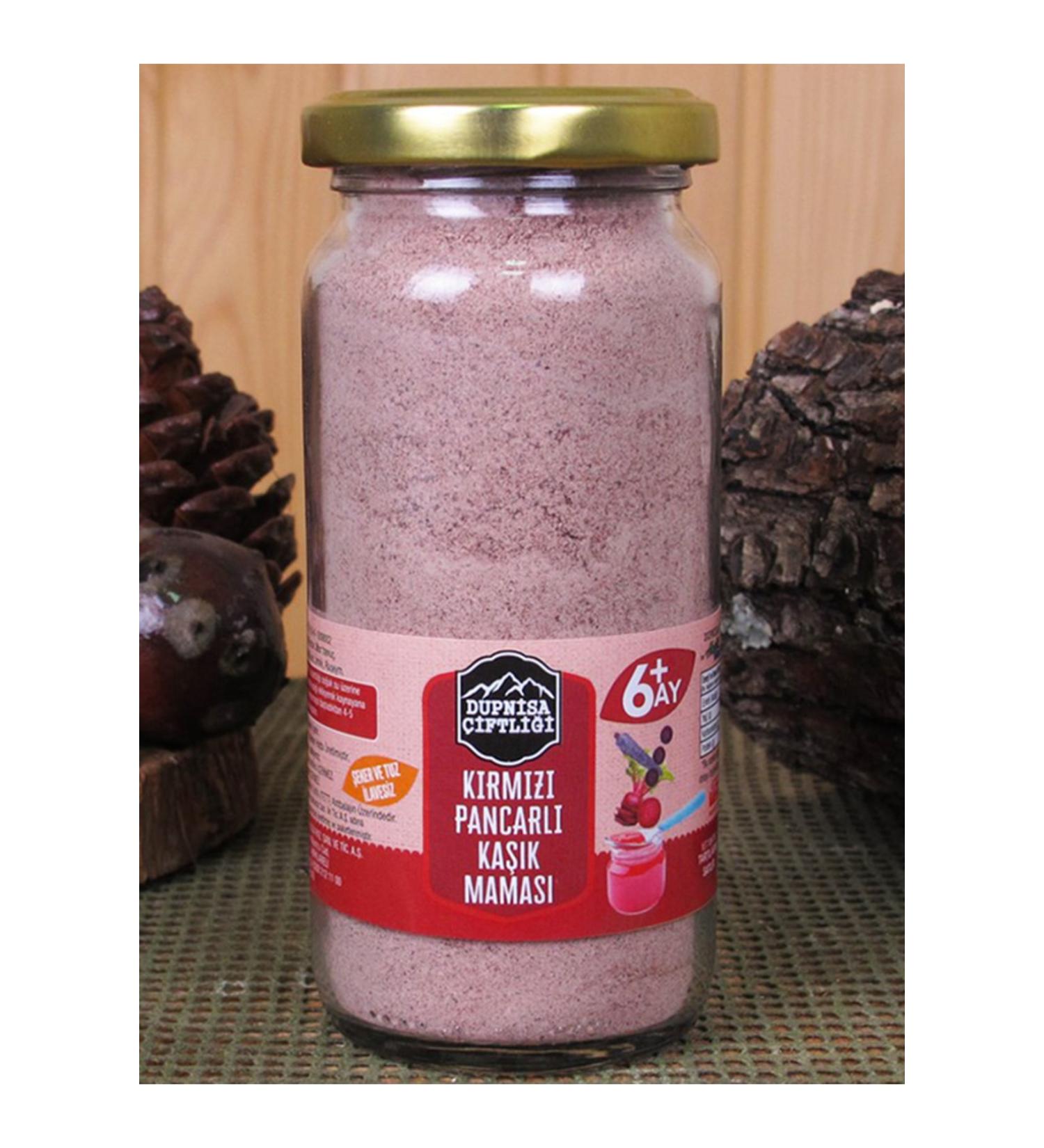 Dupnisa Farm Purslane Spoon Food with Wheat Germ and Oatmeal + 6 Months 200gr