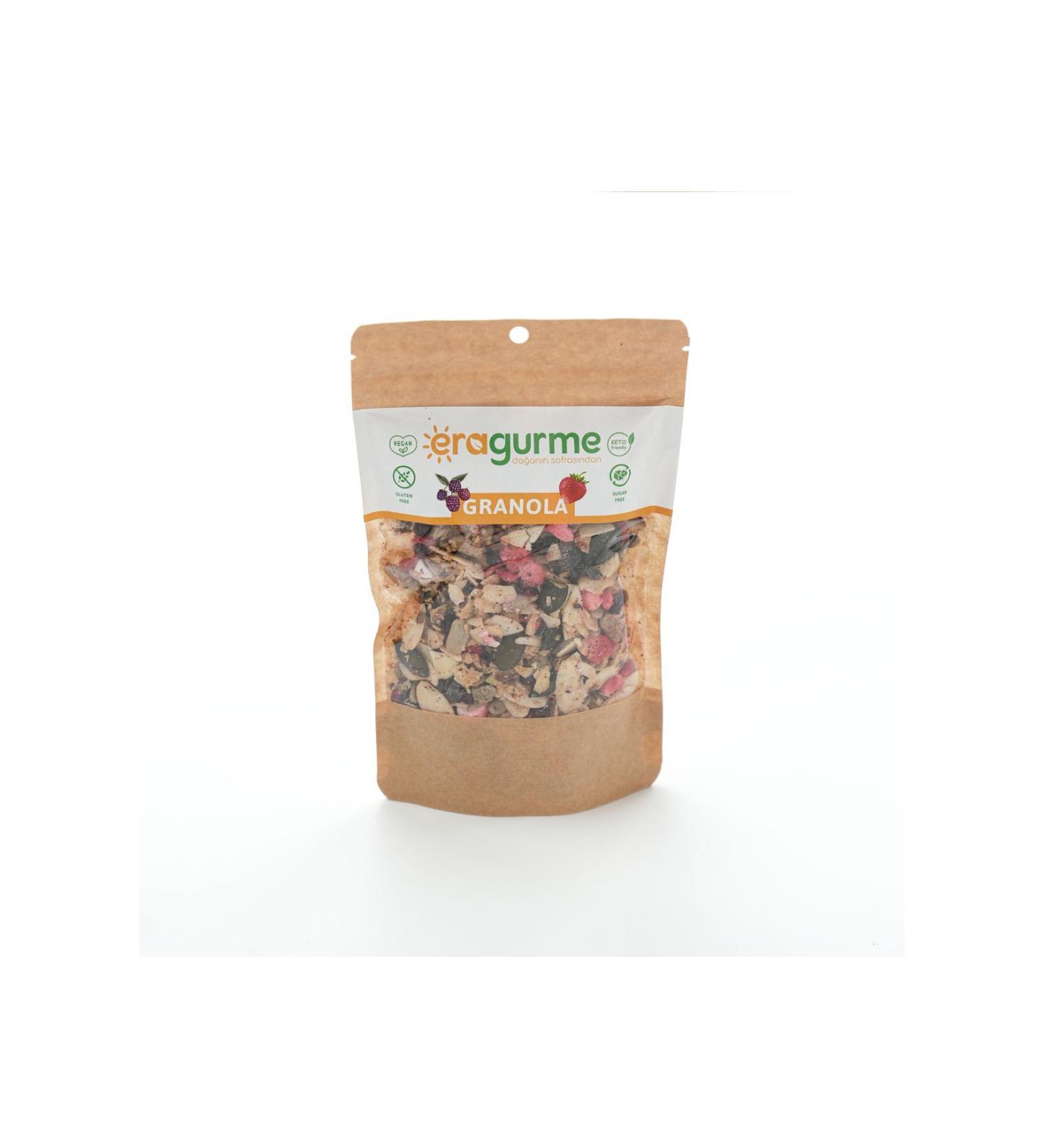 Era Gourmet Granola - Vegan Gluten-free Ketogenic - 90g - Buy Online on GoSupps.com