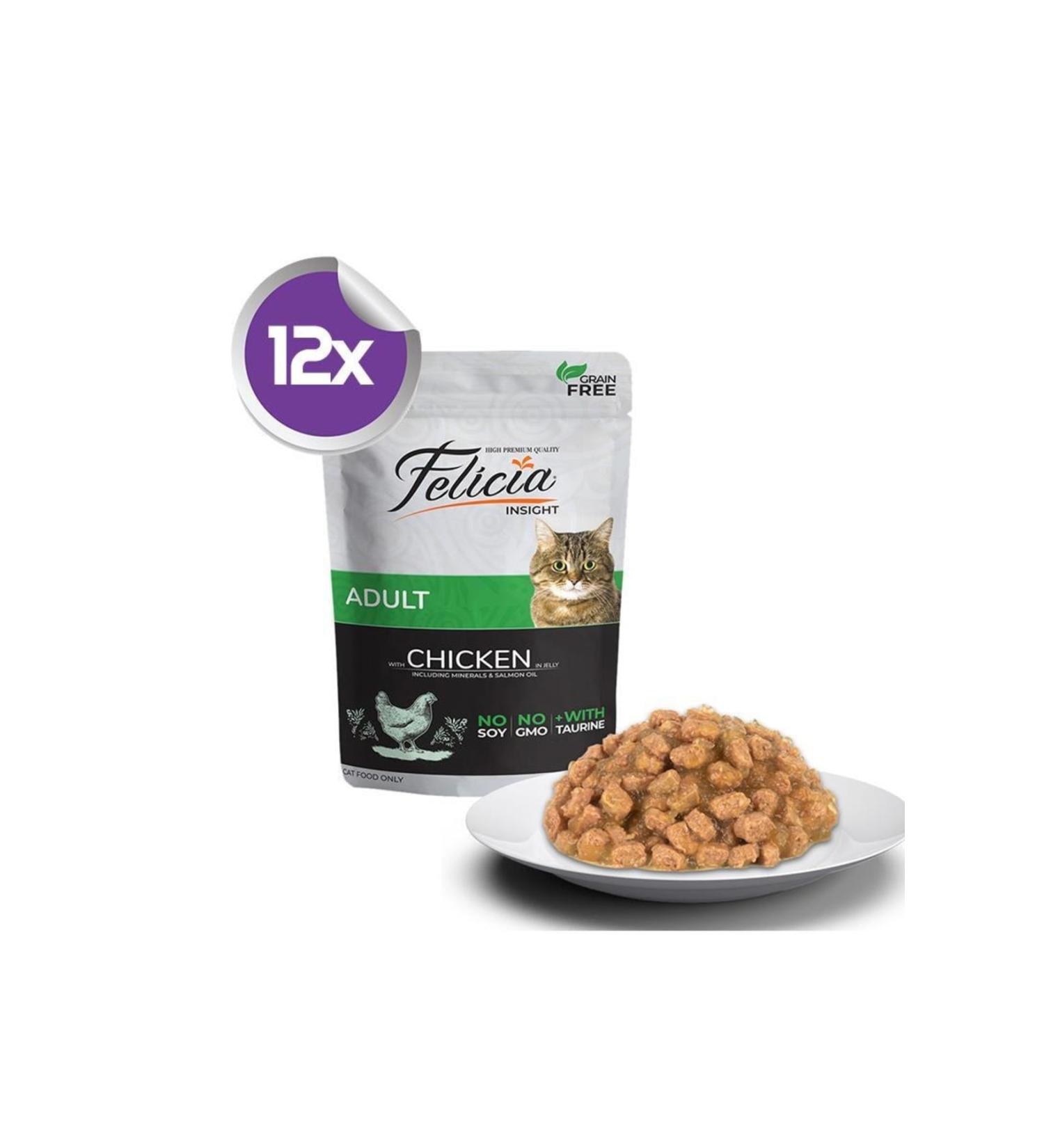 Felicia Medium Adult Dog Food with Salmon 3 Kg