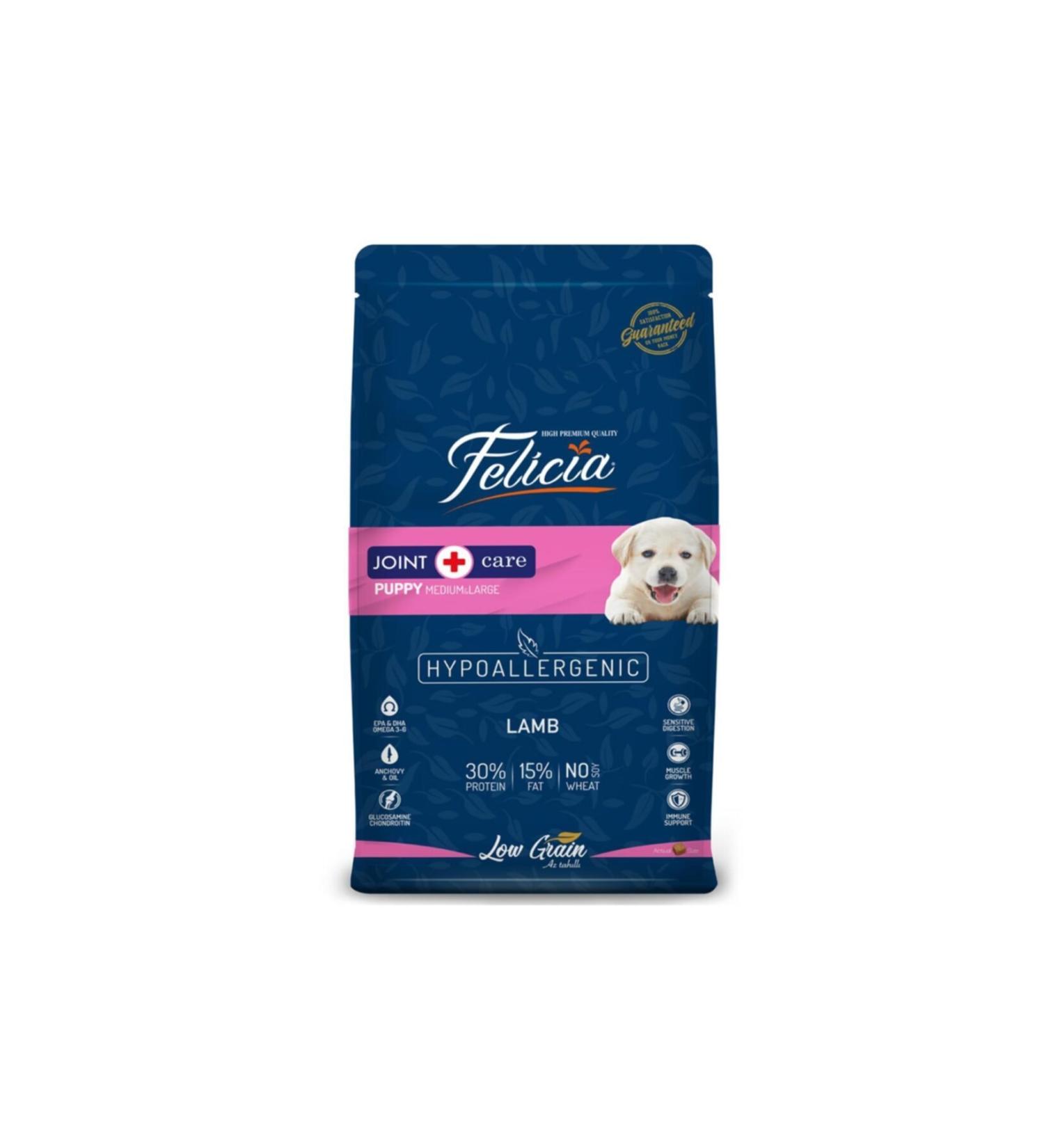 Felicia Puppy Lamb Small Breed Puppy Dog Food with Lamb Meat 6 Kg