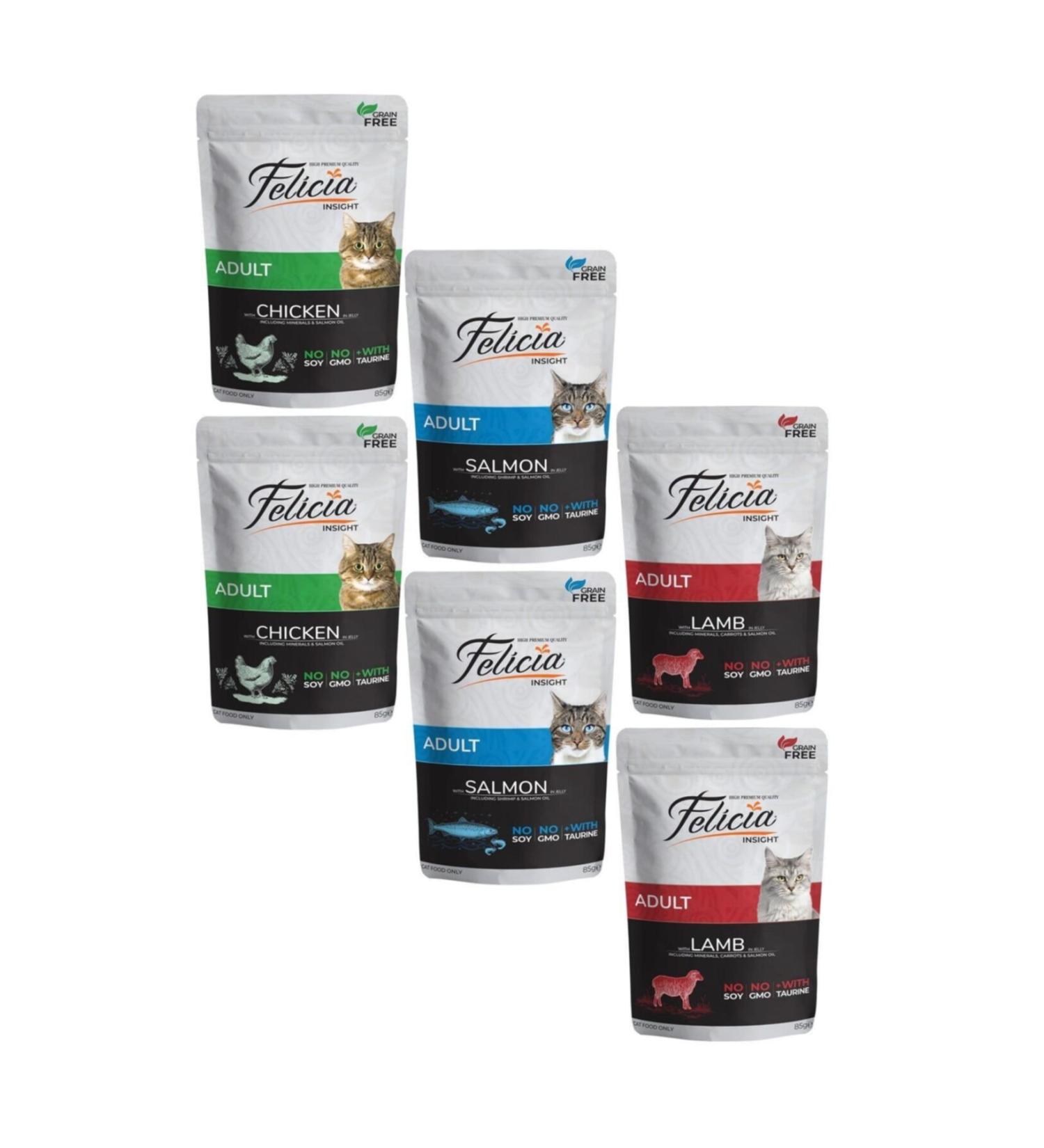 Felicia Salmon for Urinary Health Neutered Cat Food 2kg