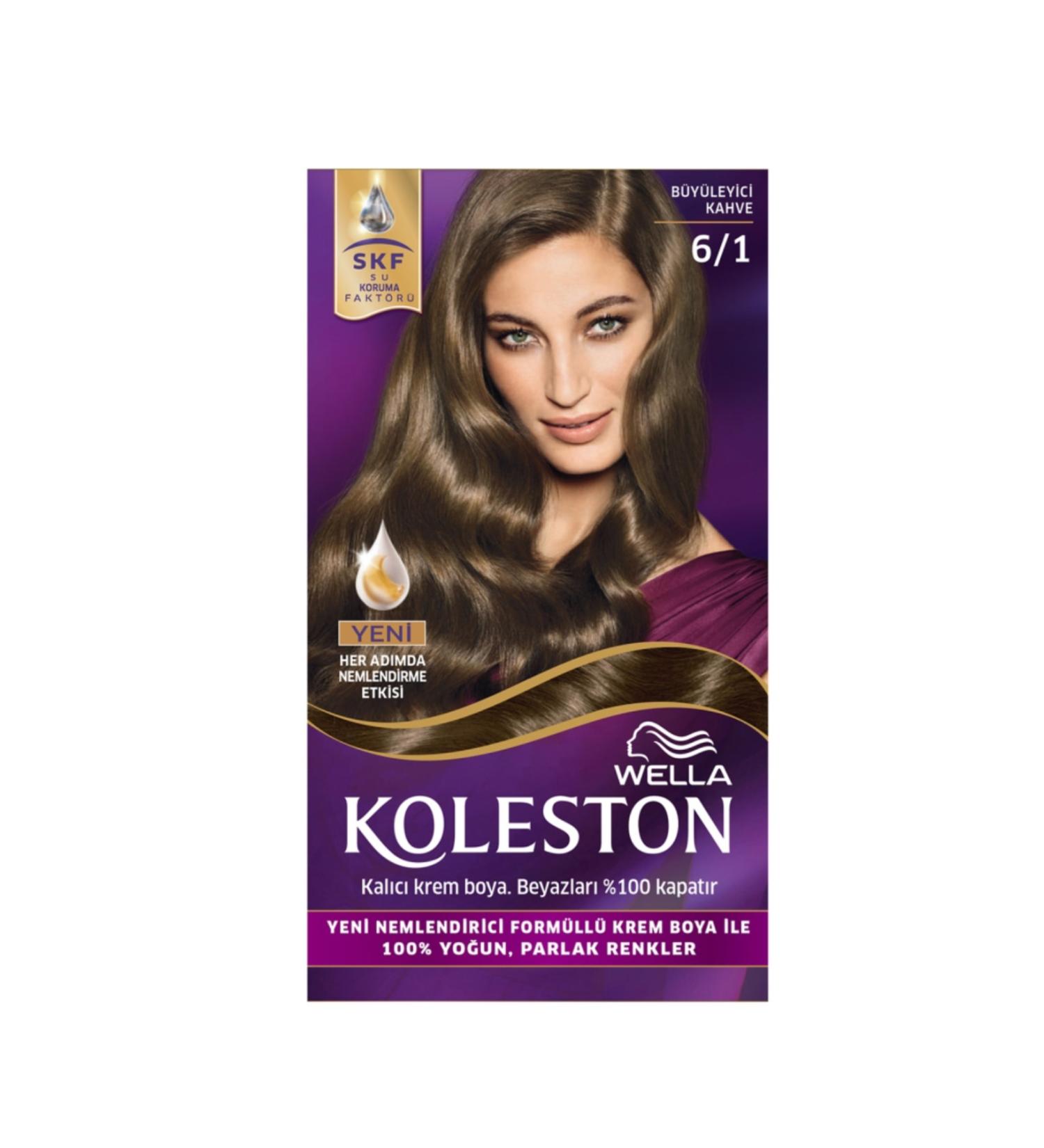 Wella Koleston 6/1 Kit Paint Charming Brown