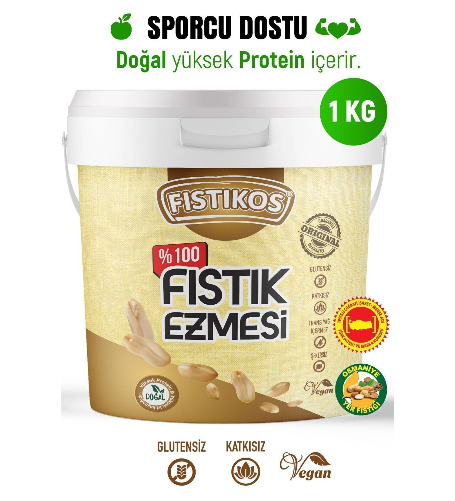 FISTIKOS 3 Piece Classic Peanut Butter