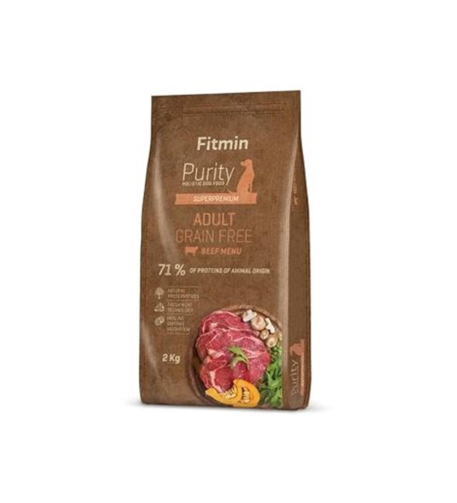 Fitmin Purity Steak Adult Dog Food 2 Kg