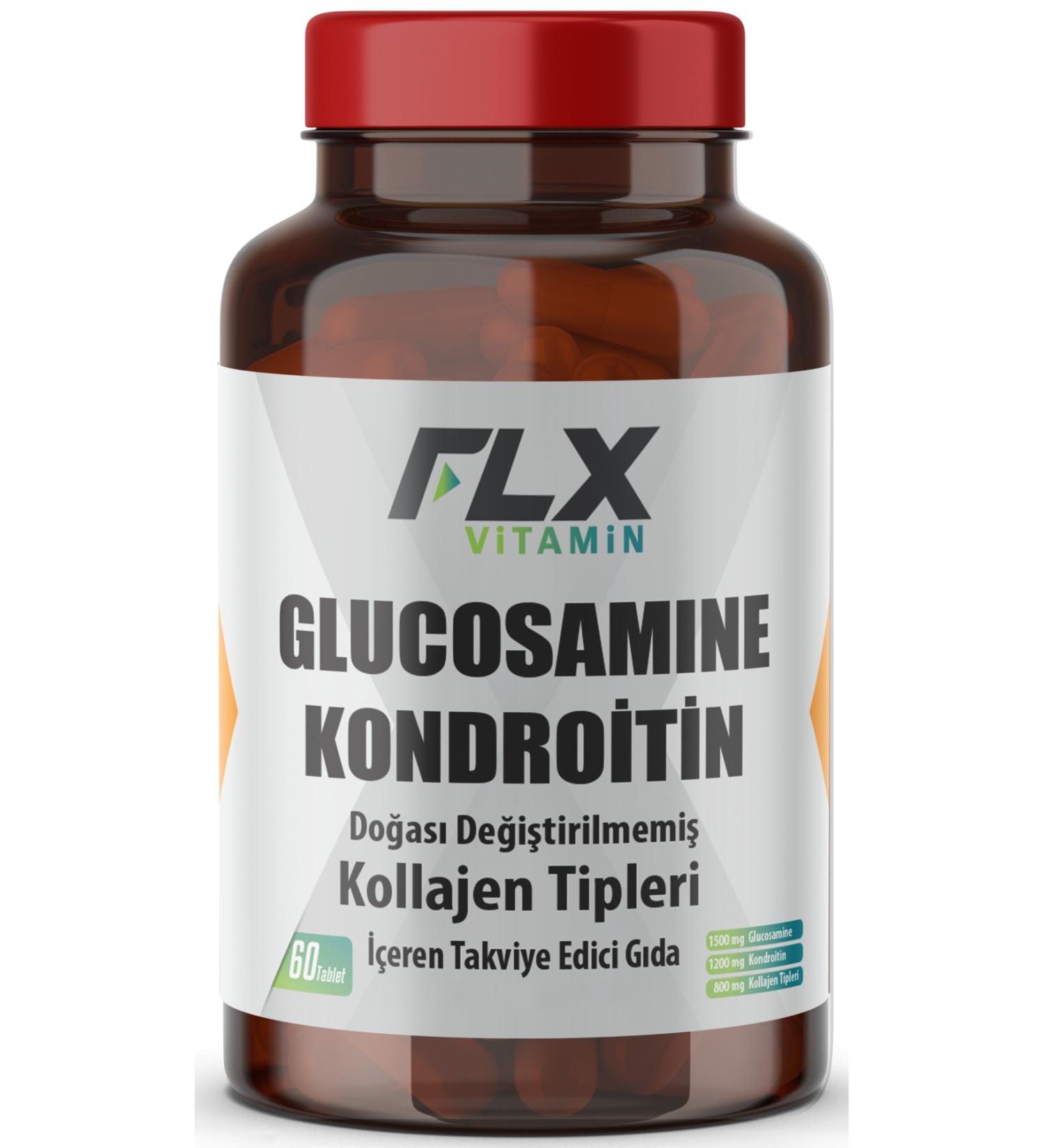 FLX Glucosamine Chondroitin Msm 180 Tablets Glucosamine Chondroitin Msm Collagen Vitamin D