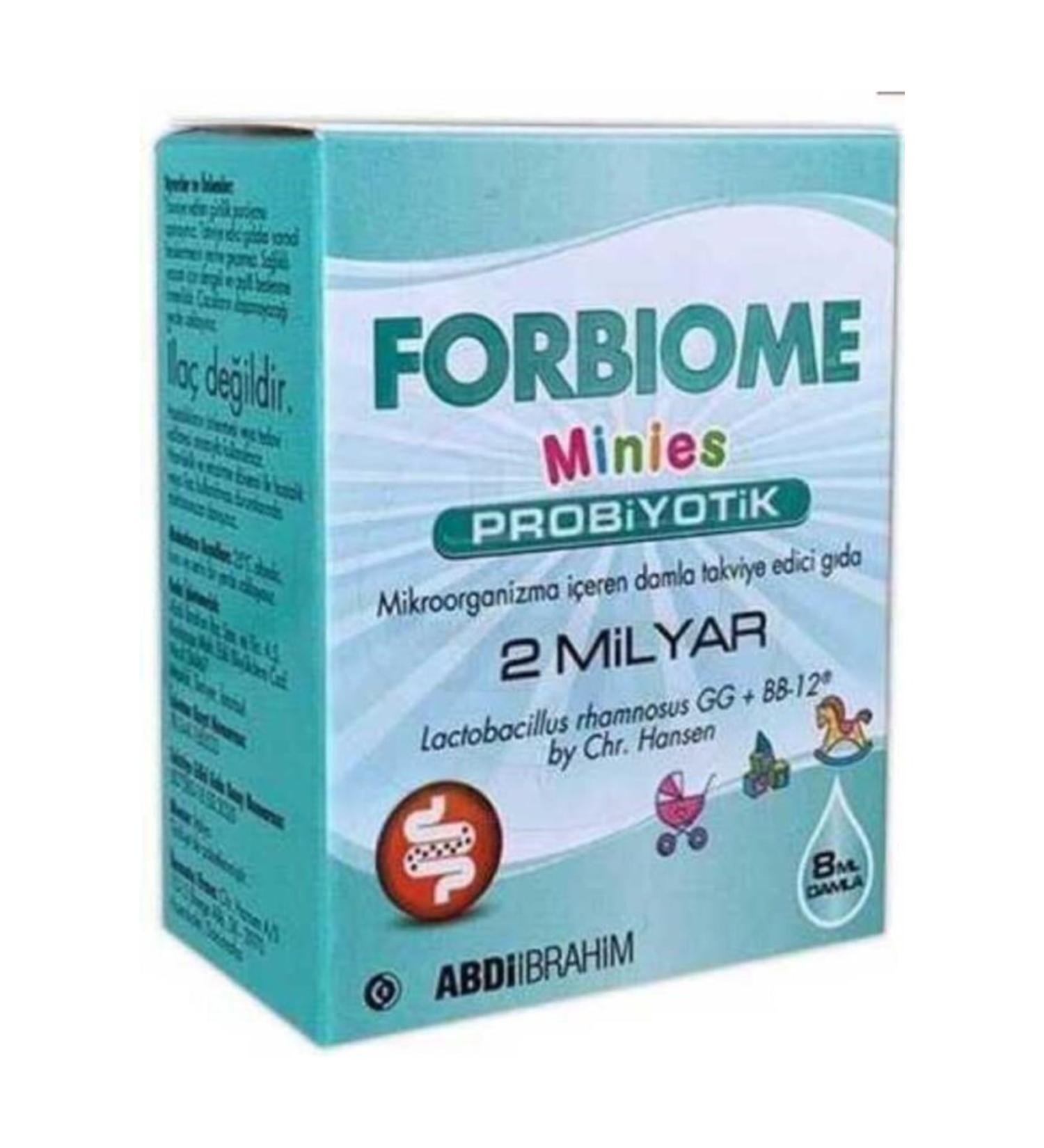 Forbiome Forbiome Minies Probiotic 2 Billion Drops 8 Ml