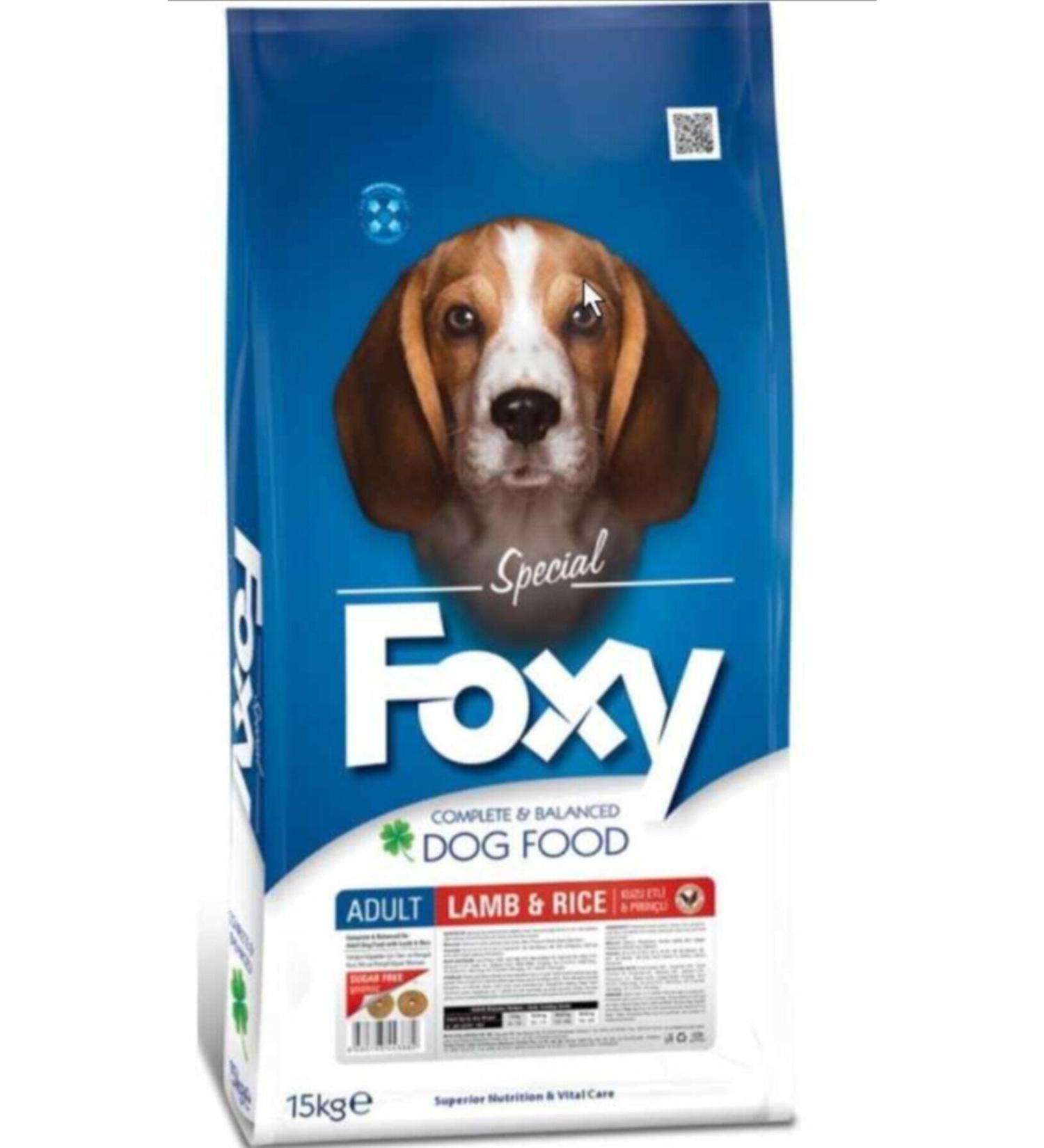 Foxy Dog Adult Lamb Food 12 kg