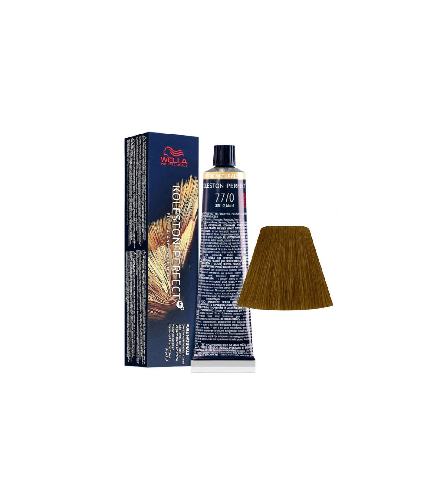 Wella Koleston Perfect Me+ 7/77 Deep Browns Super Permanent Hair Dye 60-ml. KeyProduct634