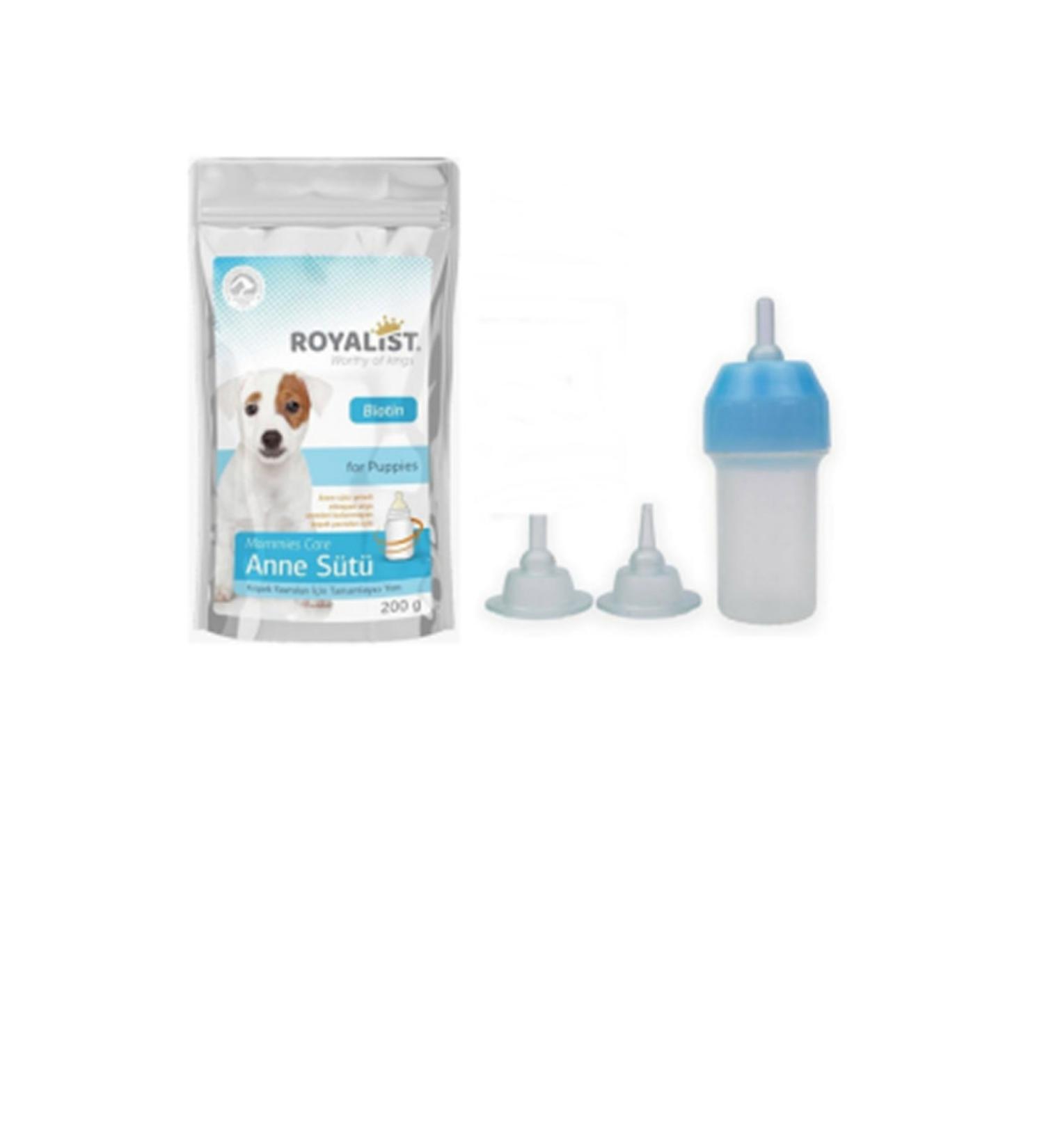 Gezero lu Petshop Royalist Puppy Milk Powder Breast Milk + Bottle 40 Ml Bottle (With Royalist Difference)