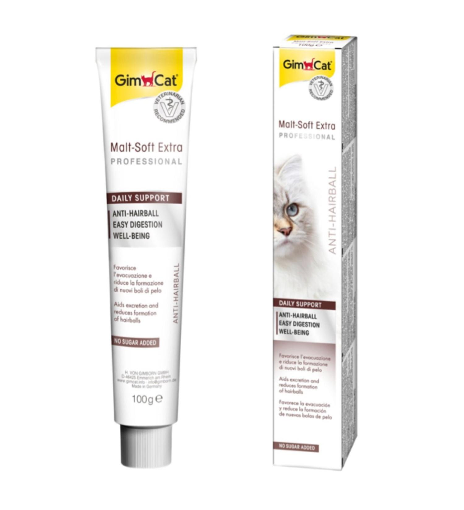 Gimcat Hairball Reliever Malt Soft Extra 100 Gr