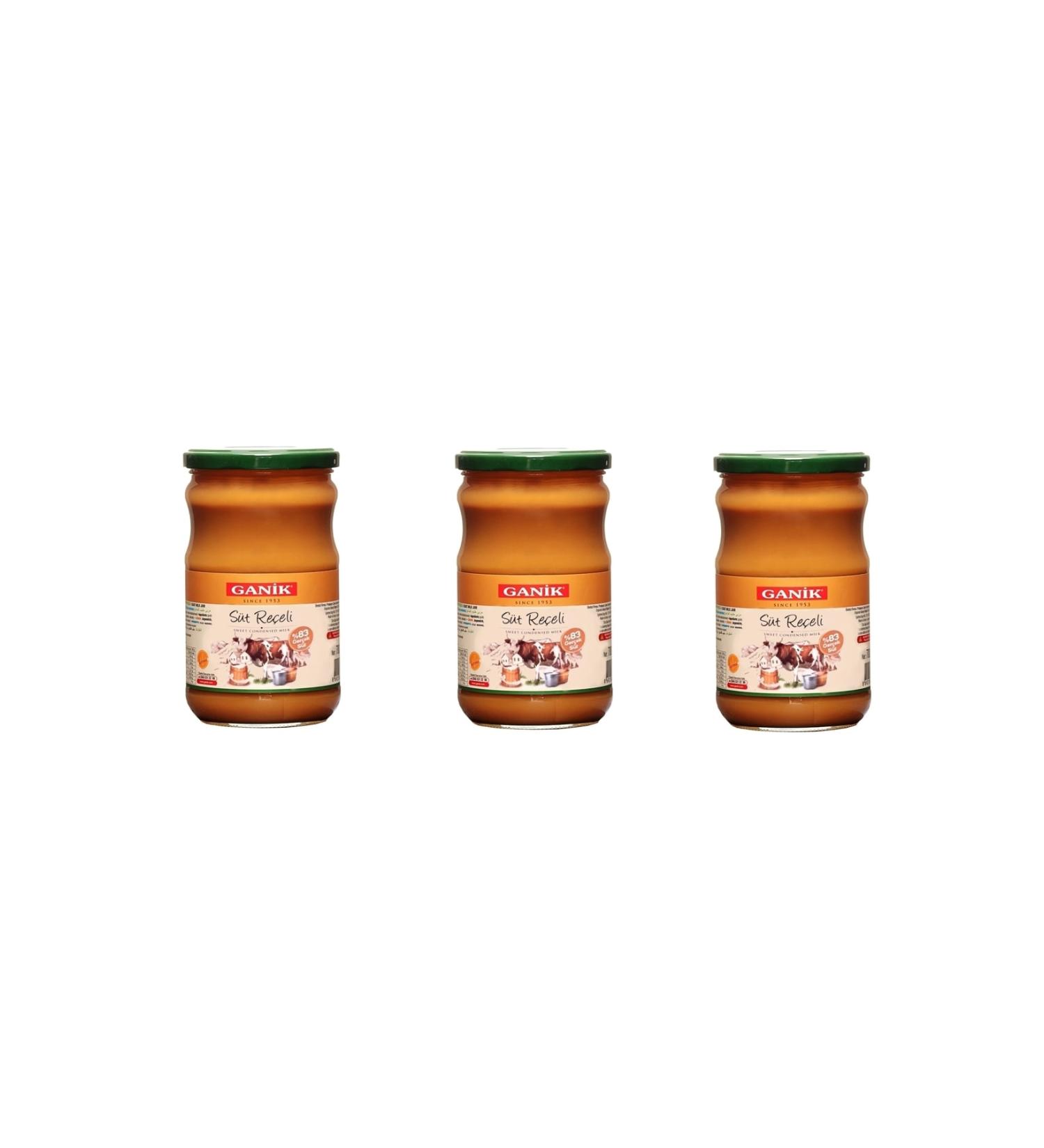 Ganik Milk Jam 700 G X 3 Pieces