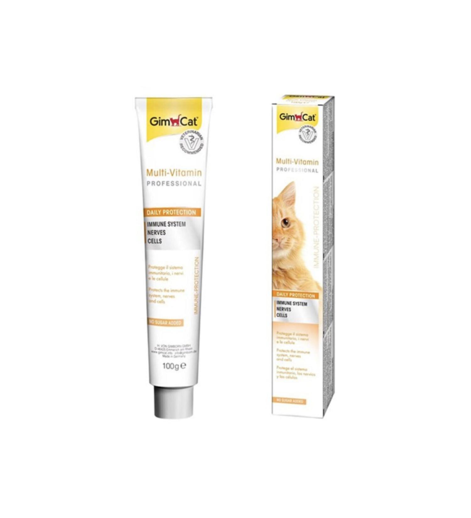 Gimcat Multi Vitamin Paste 12 Vitamin Cat Paste 100 Gr