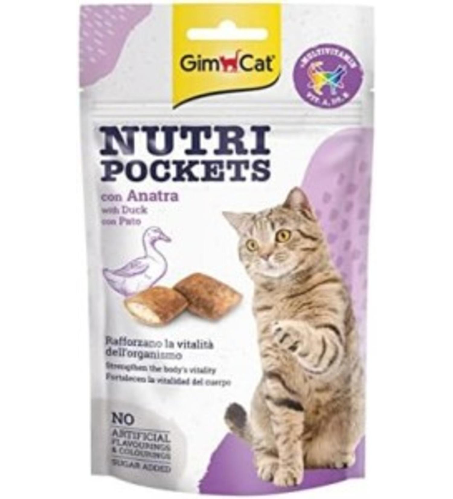 Gimcat Nutripockets Dental Cat Food for Dental Health 60gr