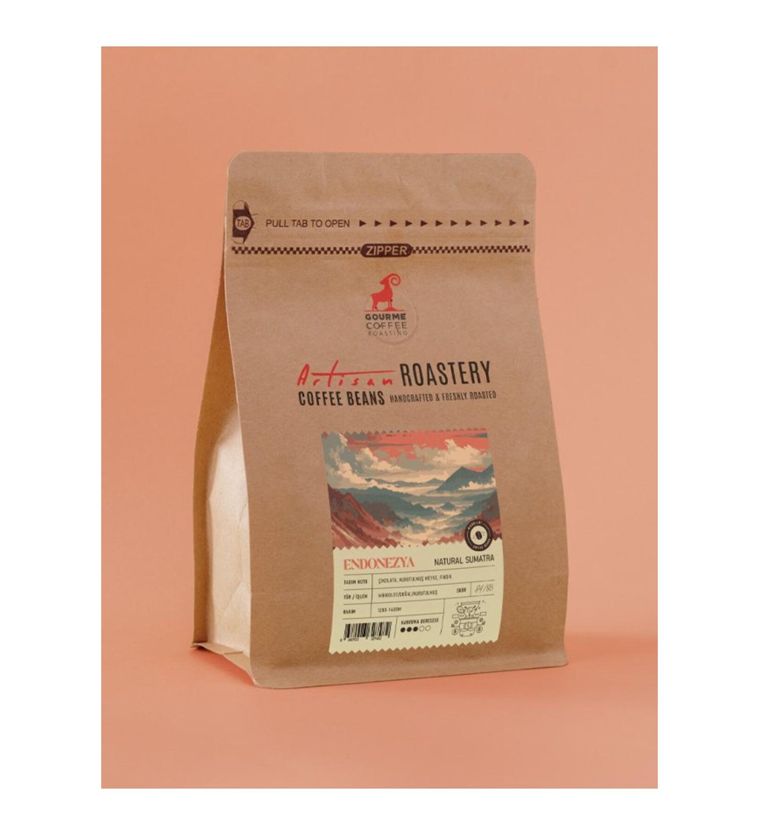 Gourme Coffee Indonesia Natural Sumatra Microlot Filter Coffee