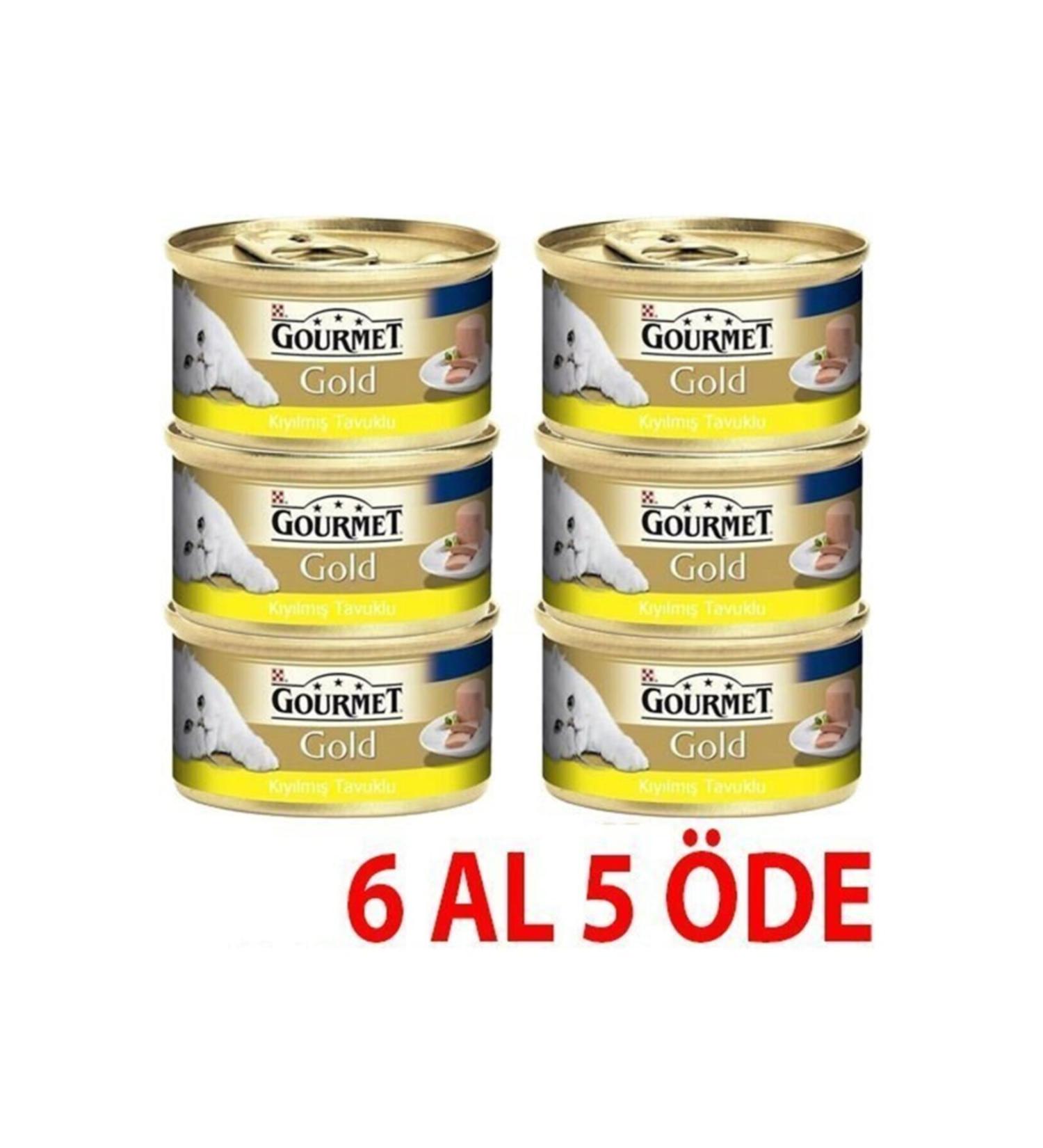 Gourmet Gourmet Gold Minced Chicken Wet Cat Food 85 G Buy 6 Pay 5