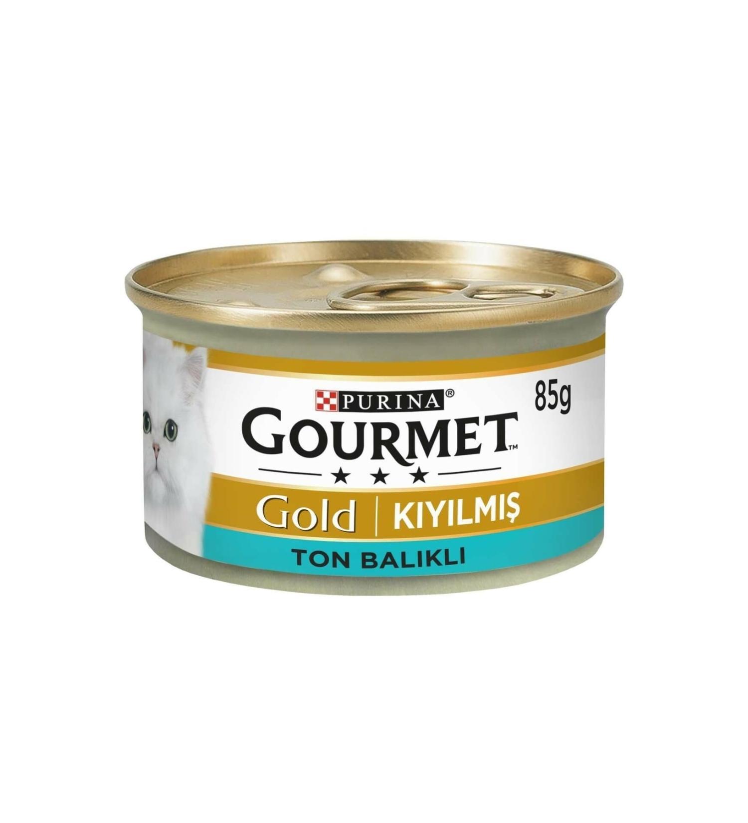 Gourmet Gold Minced Tuna Cat Wet Food 85 gr 12 Liters