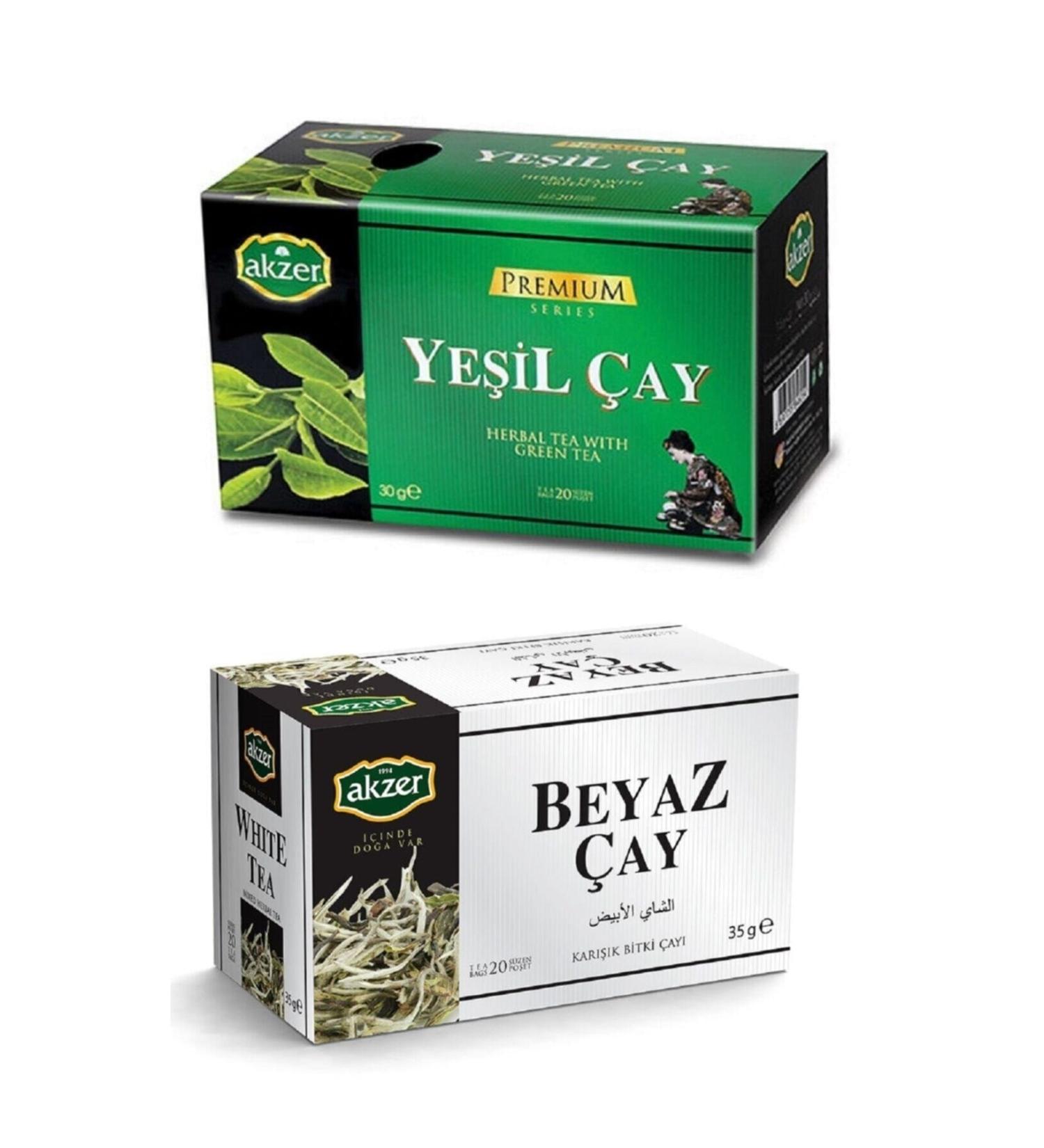 Gmc vital Akzer 0 Natural Green Tea & White Tea
