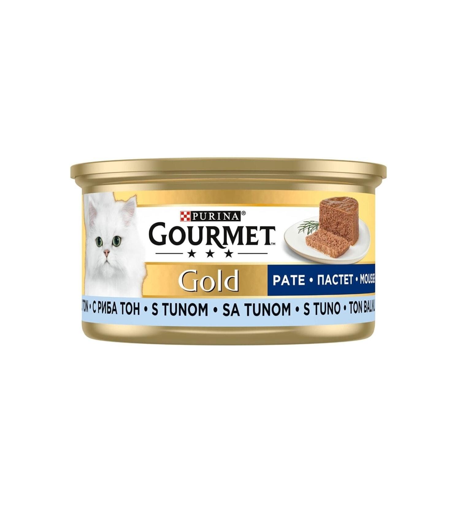 Gourmet Gold Minced Tuna Wet Cat Food 85 Gr 12 Pieces (purina)