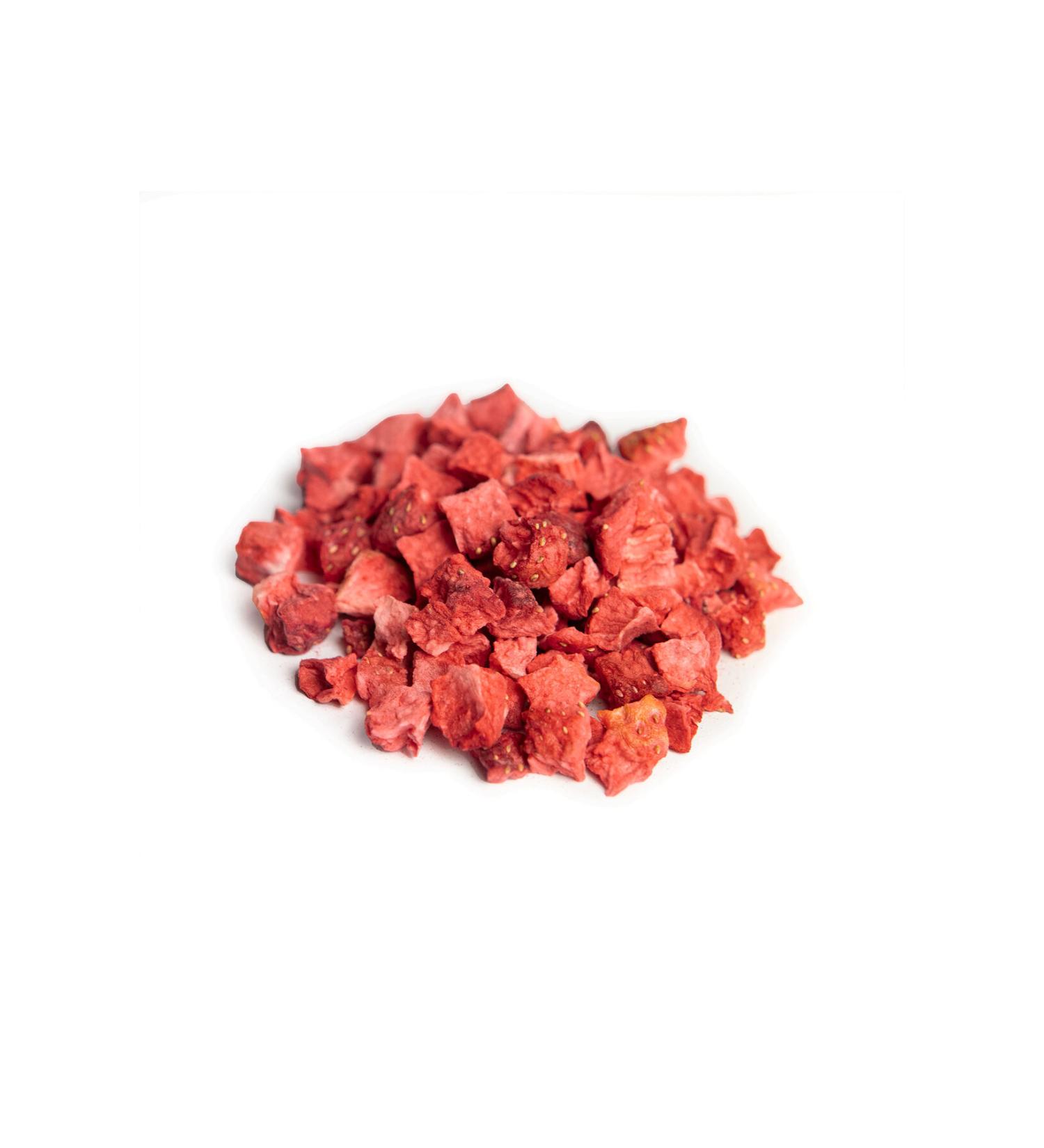 HapHug Freeze Dried Fruit Freeze Dried Cube Strawberry - 200 grams Wholesale Package - Buy Online on GoSupps.com