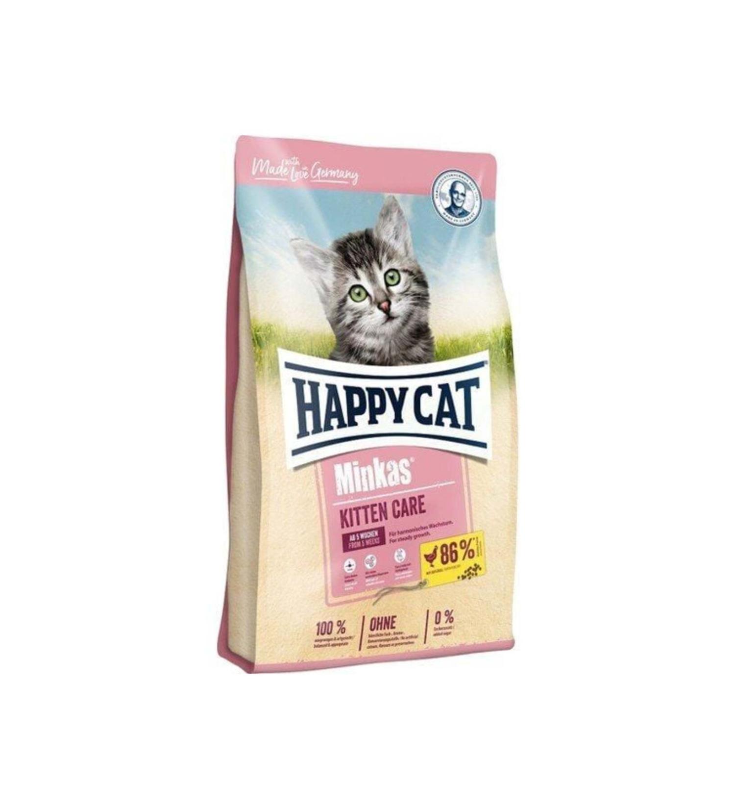 Happy Cat Minkas Kitten Care Chicken Kitten Food 10 KG