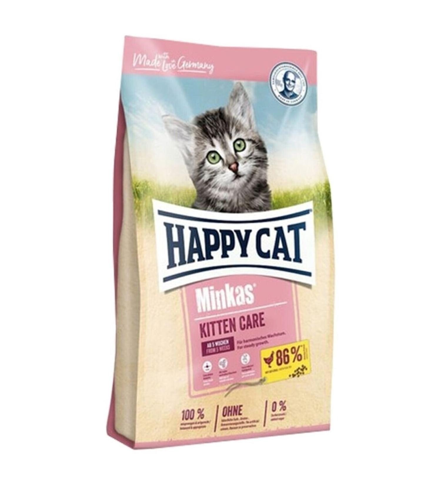 Happy Cat Minkas Kitten Chicken Cat Food 10 Kg