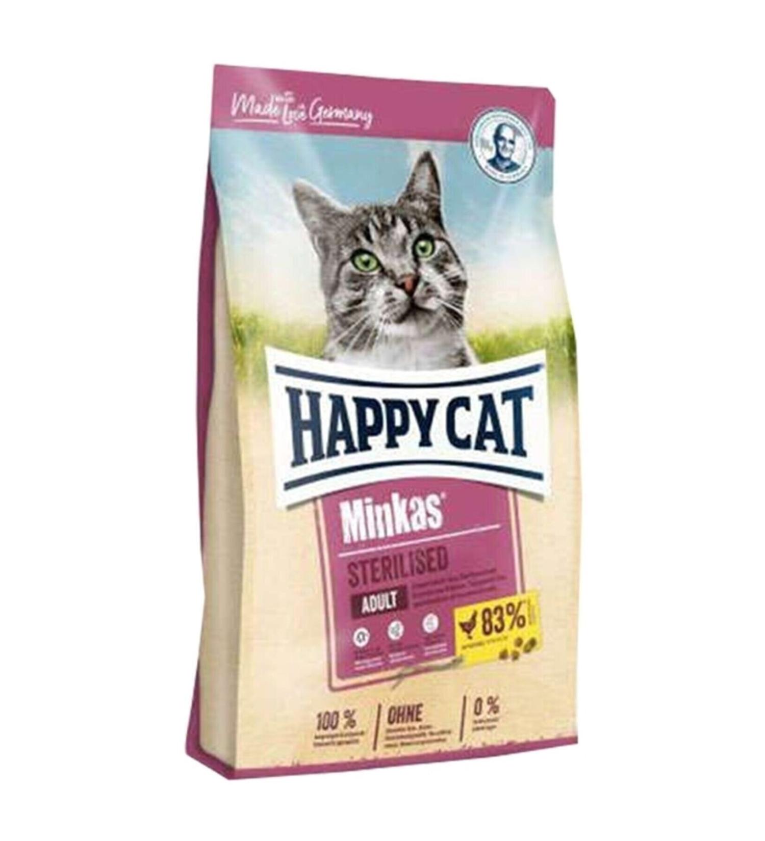 Happy Cat Minkas Sterilized Gefl gel Cat Food 10 Kg