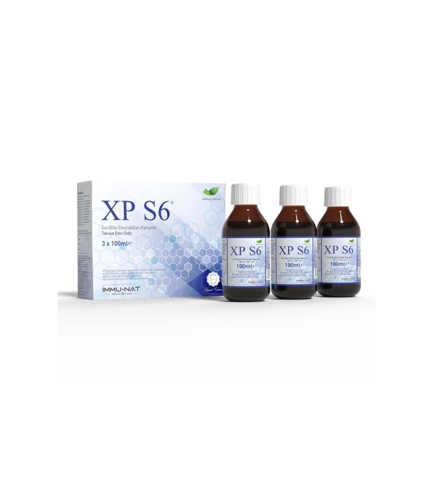Immu-Nat Xp S6 Liquid Plant Extracts Mix 300 Ml