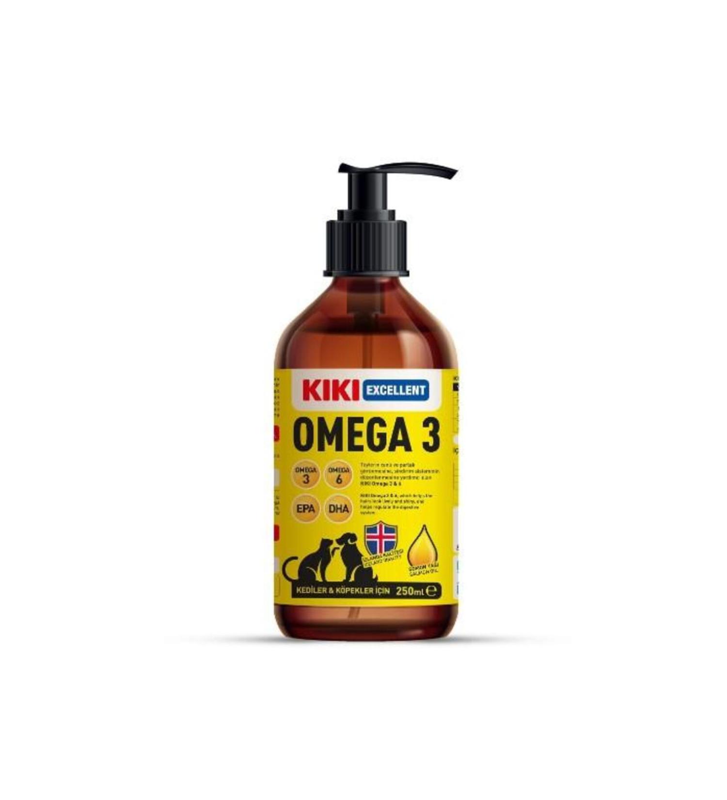 Kiki Excellent Cat & Dog Omega 3 250 ml