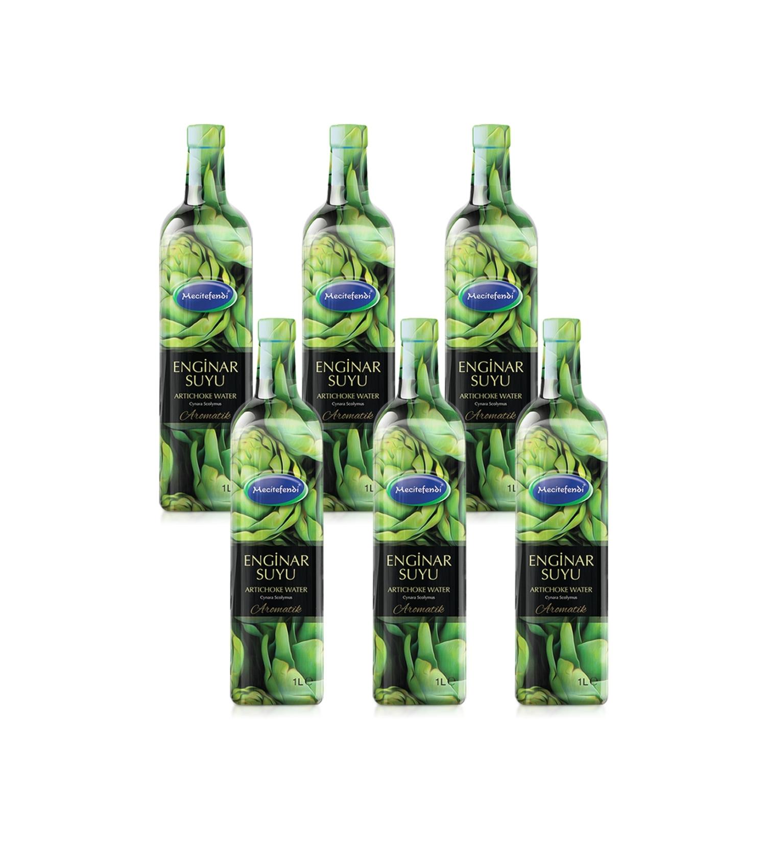 Mecit Efendi ARTICHOKE JUICE GLASS BOTTLE 6 X 1 LITER