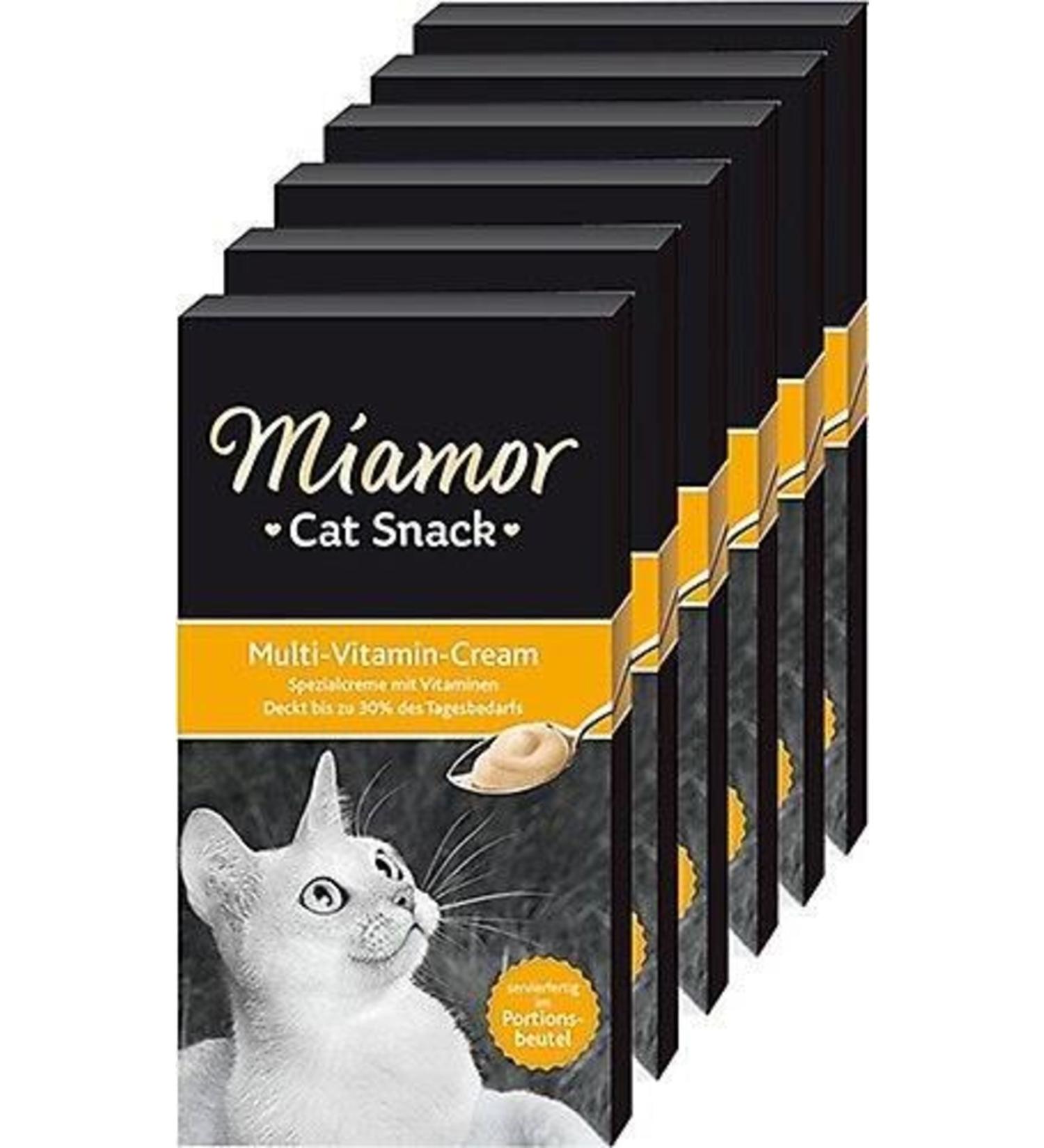 Miamor Cream Multi Vitamin Cat Award 6x15 gr X 11 PIECES