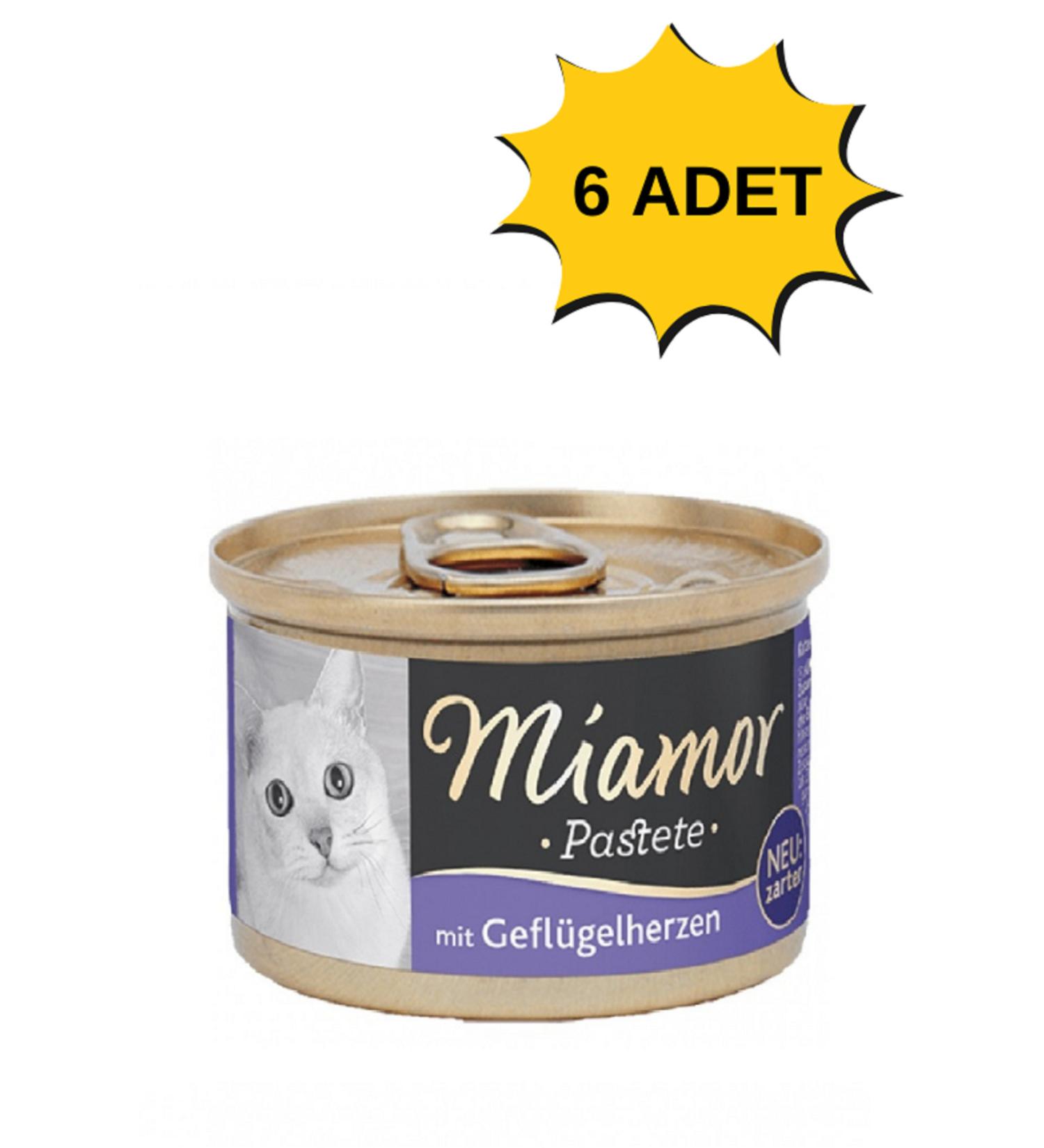 Miamor Pastete Hearty Cat Canned Food 85 GX 6