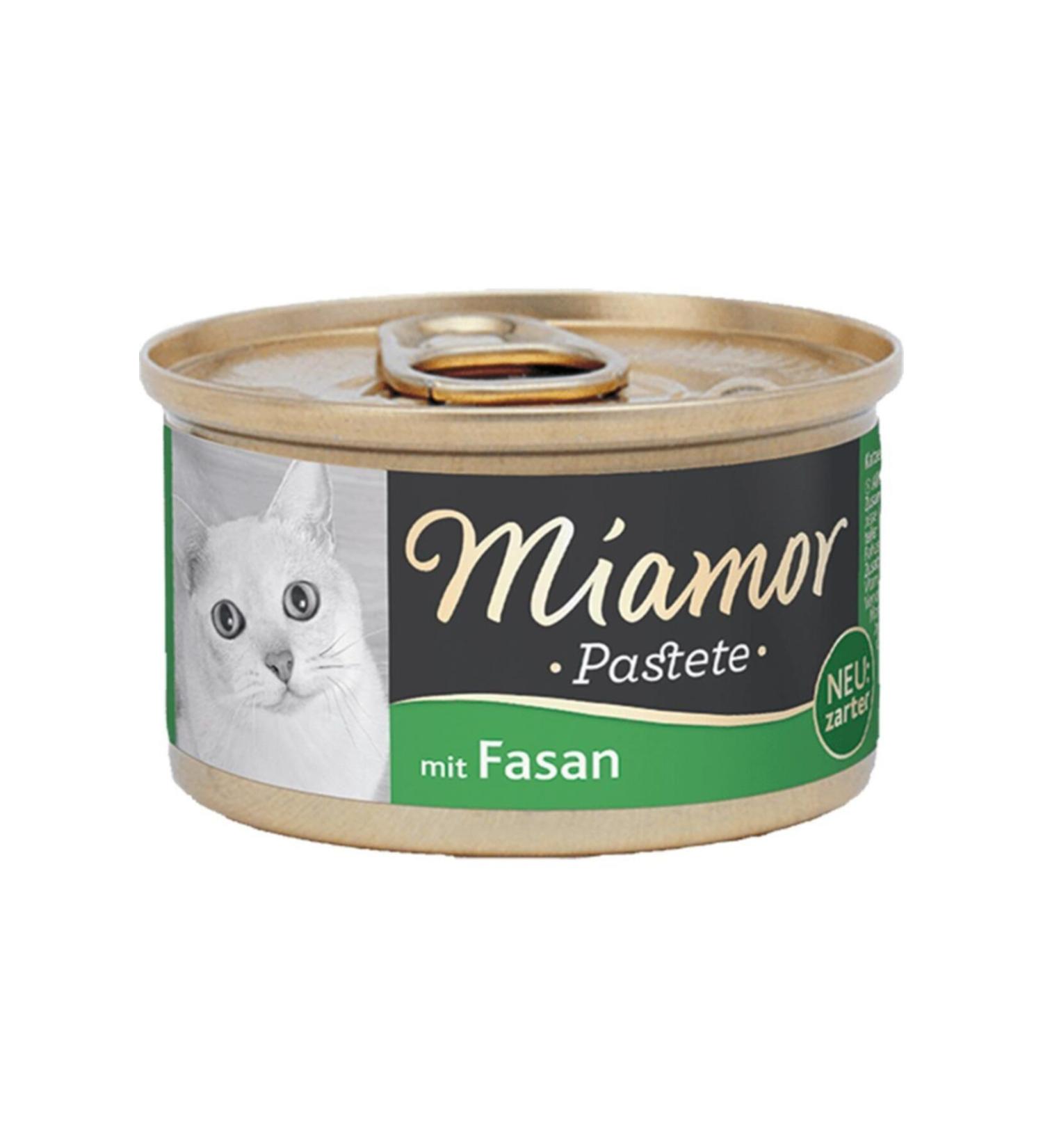 Miamor Miamor Pastete Pheasant Cat Canned Food 85 Gr 12 Pieces