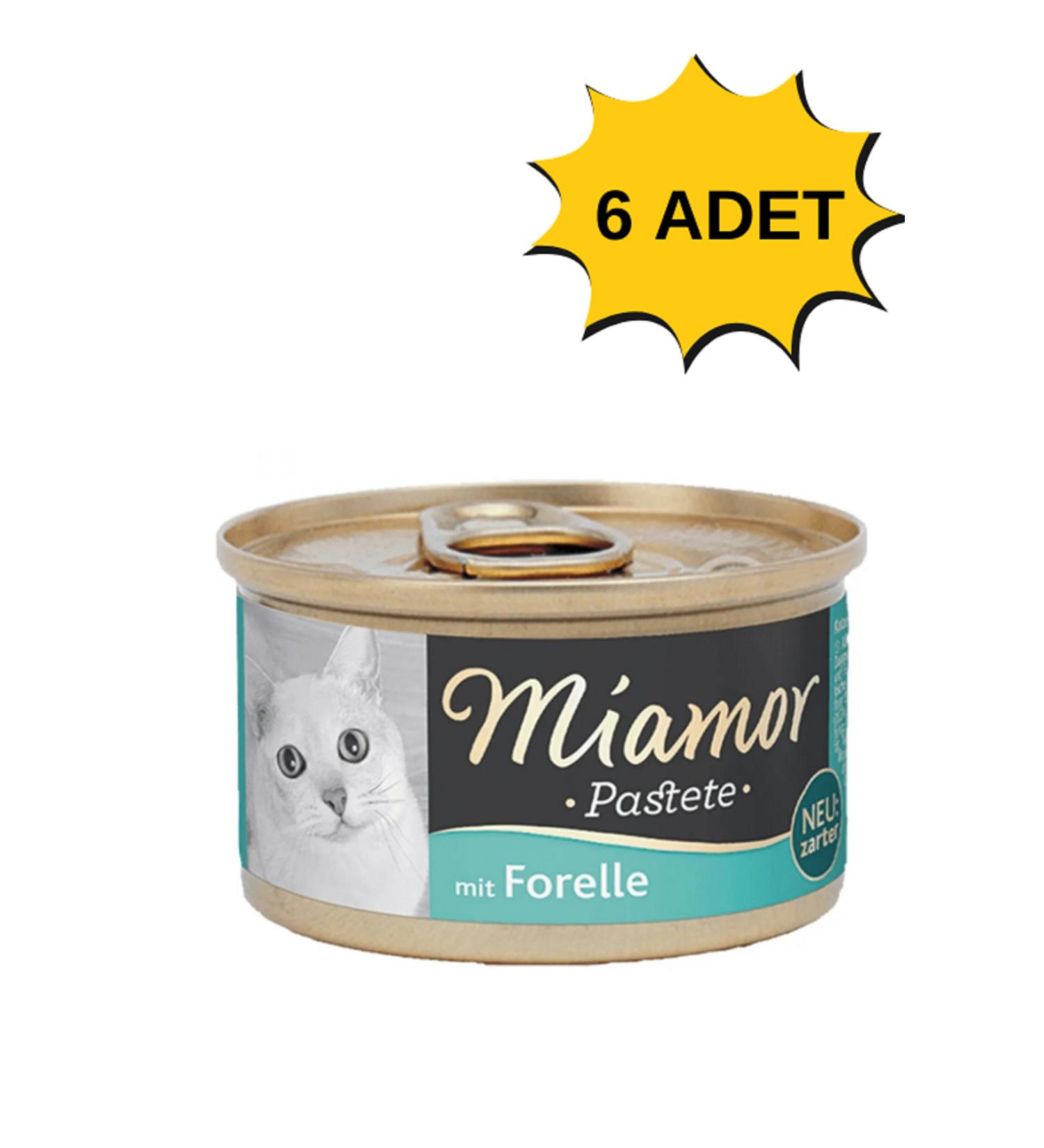 Miamor Pastete Salmon Cat Wet Food 12 X 85 gr